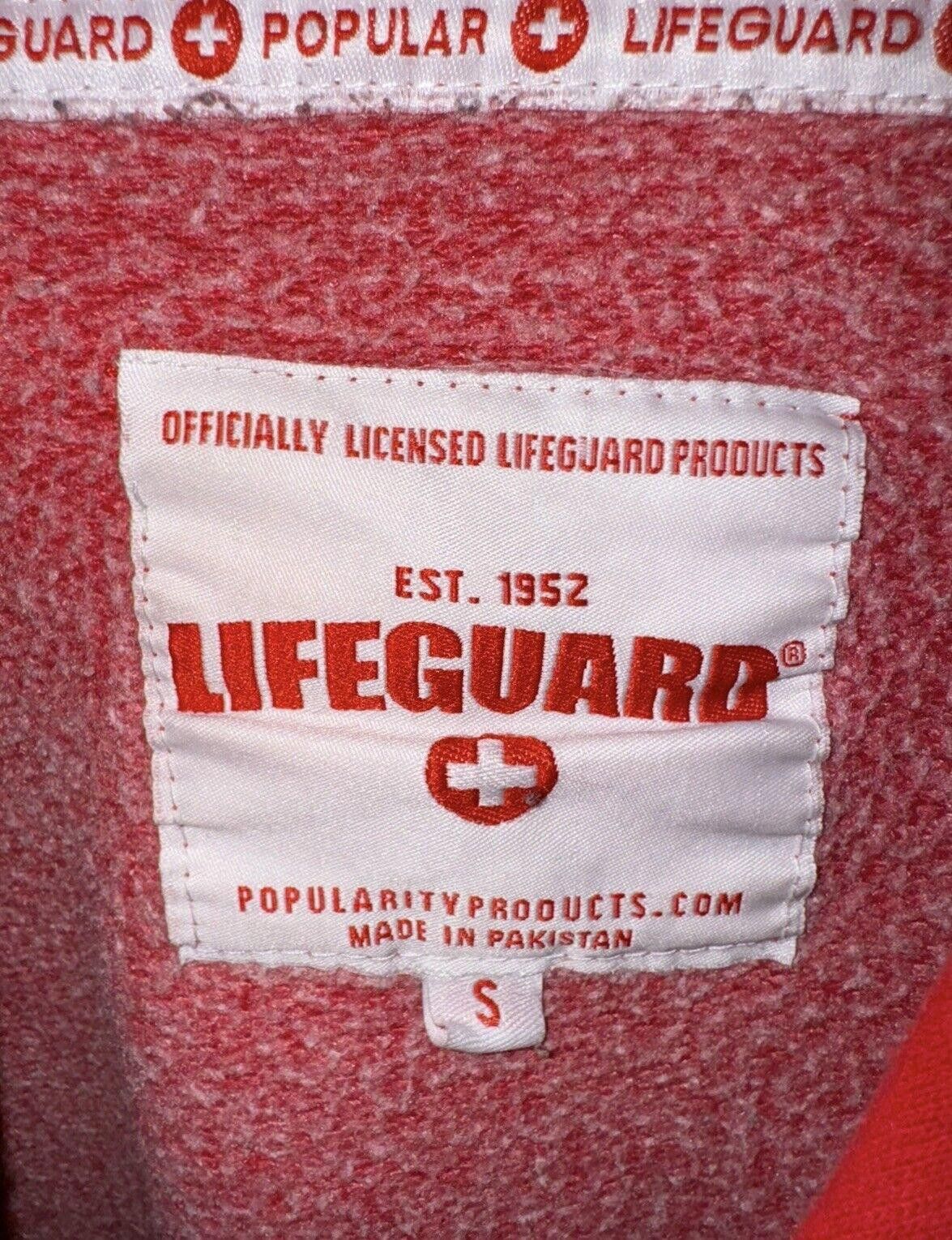 Designer Vintage Lifeguard Venice Beach California Red Hoodie Sz S Size US 30 / EU 46 - 7 Thumbnail