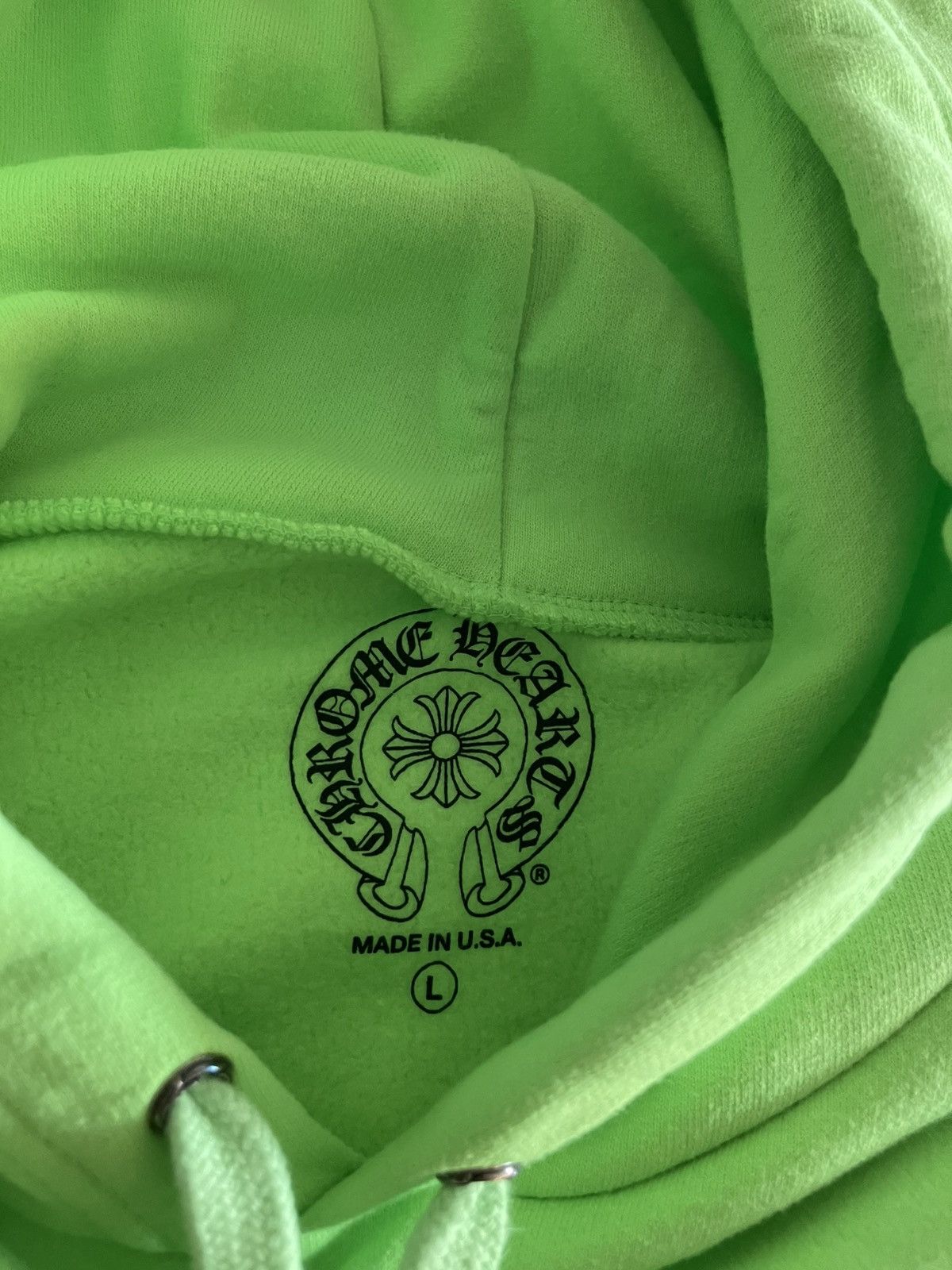 Chrome Hearts Chrome Hearts Vertical Arm Logo Hoodie Size US L / EU 52-54 / 3 - 4 Thumbnail
