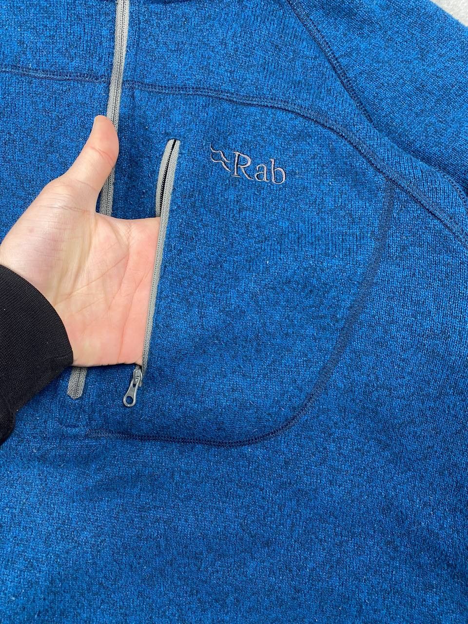 Rab Rab Fleece Jacket Pullover 1/4 Zip Size US XL / EU 56 / 4 - 3 Thumbnail