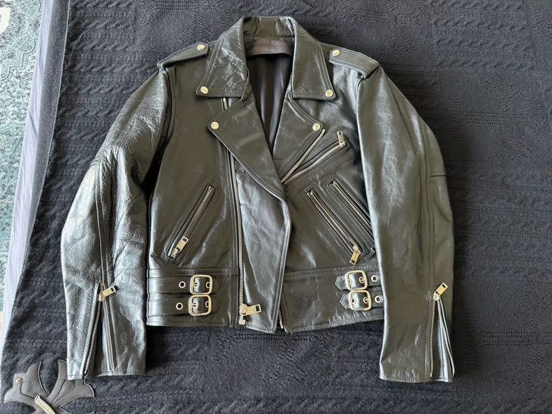 Enfants Riches Deprimes enfants riches deprimes Nosebleed leather jacket 2504-Nexta Size US S / EU 44-46 / 1 - 4 Thumbnail