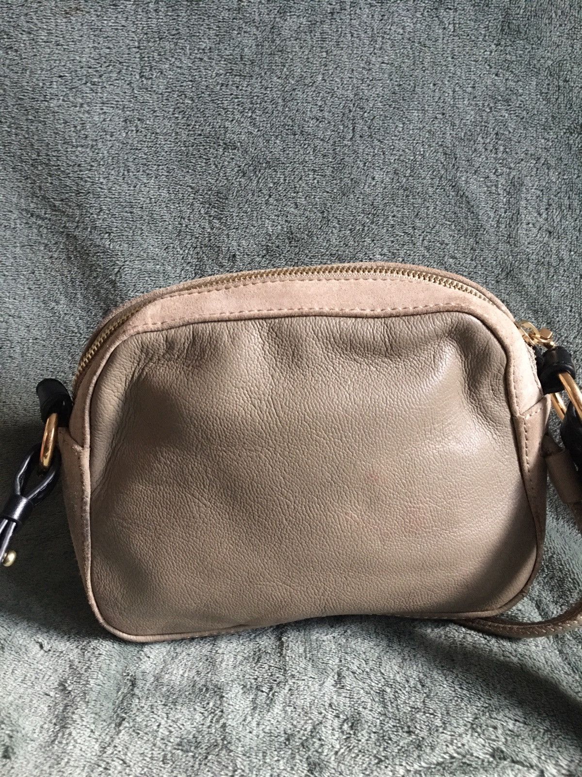 Chloe See by Chloe Suede Leather Beige Crossbody Shoulder Bag Size ONE SIZE - 5 Thumbnail