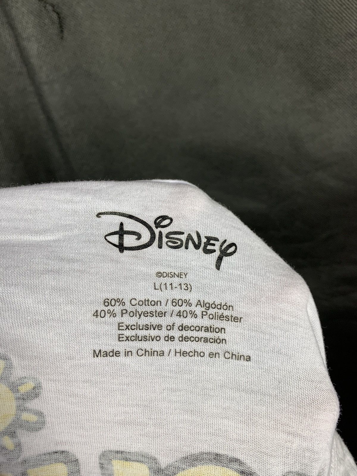 Cartoon Network Steals! Disney Lilo and Stitch Cartoon Tee Embroided Patch Size US L / EU 52-54 / 3 - 6 Thumbnail