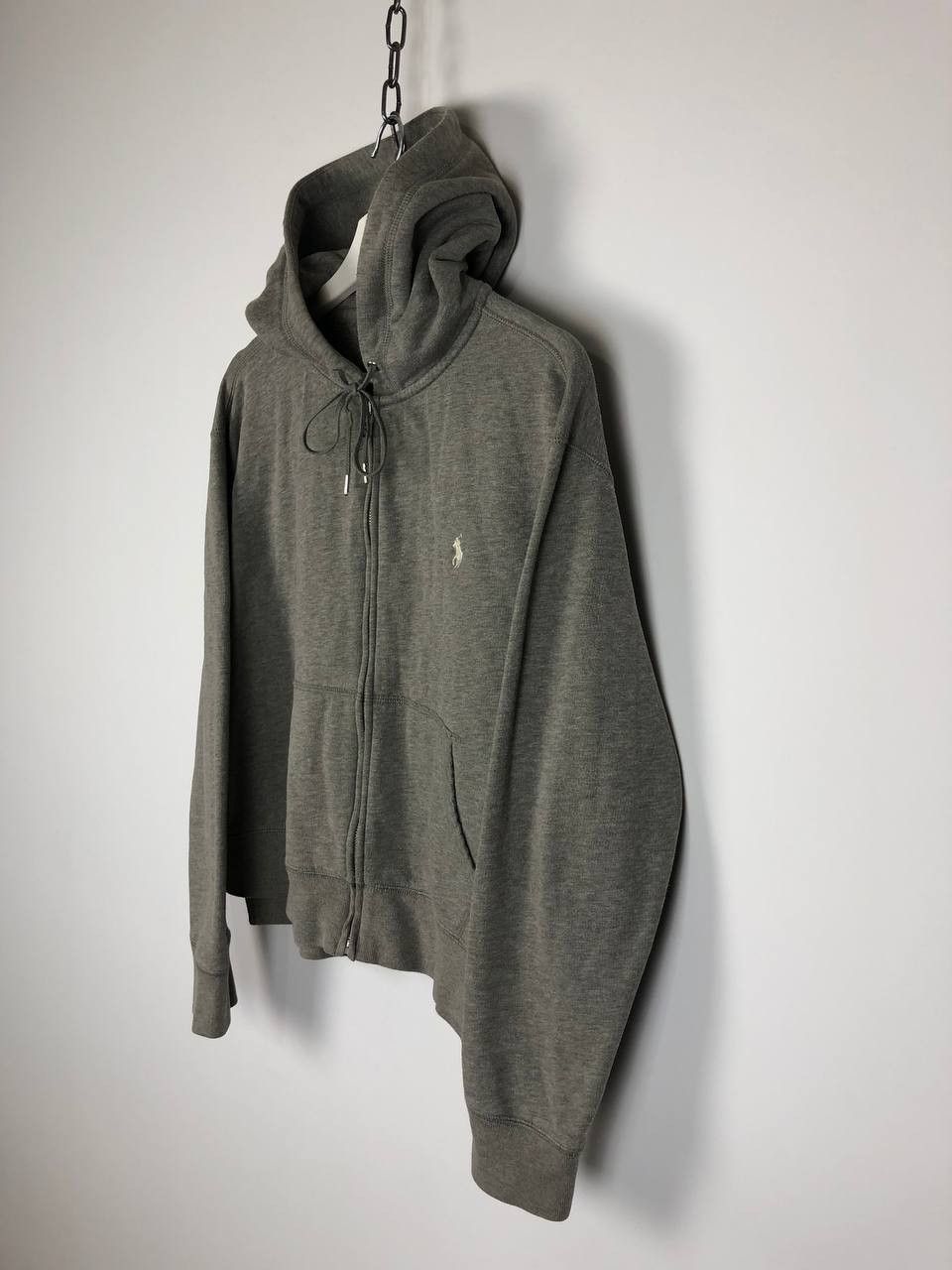 Polo Ralph Lauren Polo Ralph Lauren Zip Hoodie Gray Small Logo size L Size US L / EU 52-54 / 3 - 6 Thumbnail