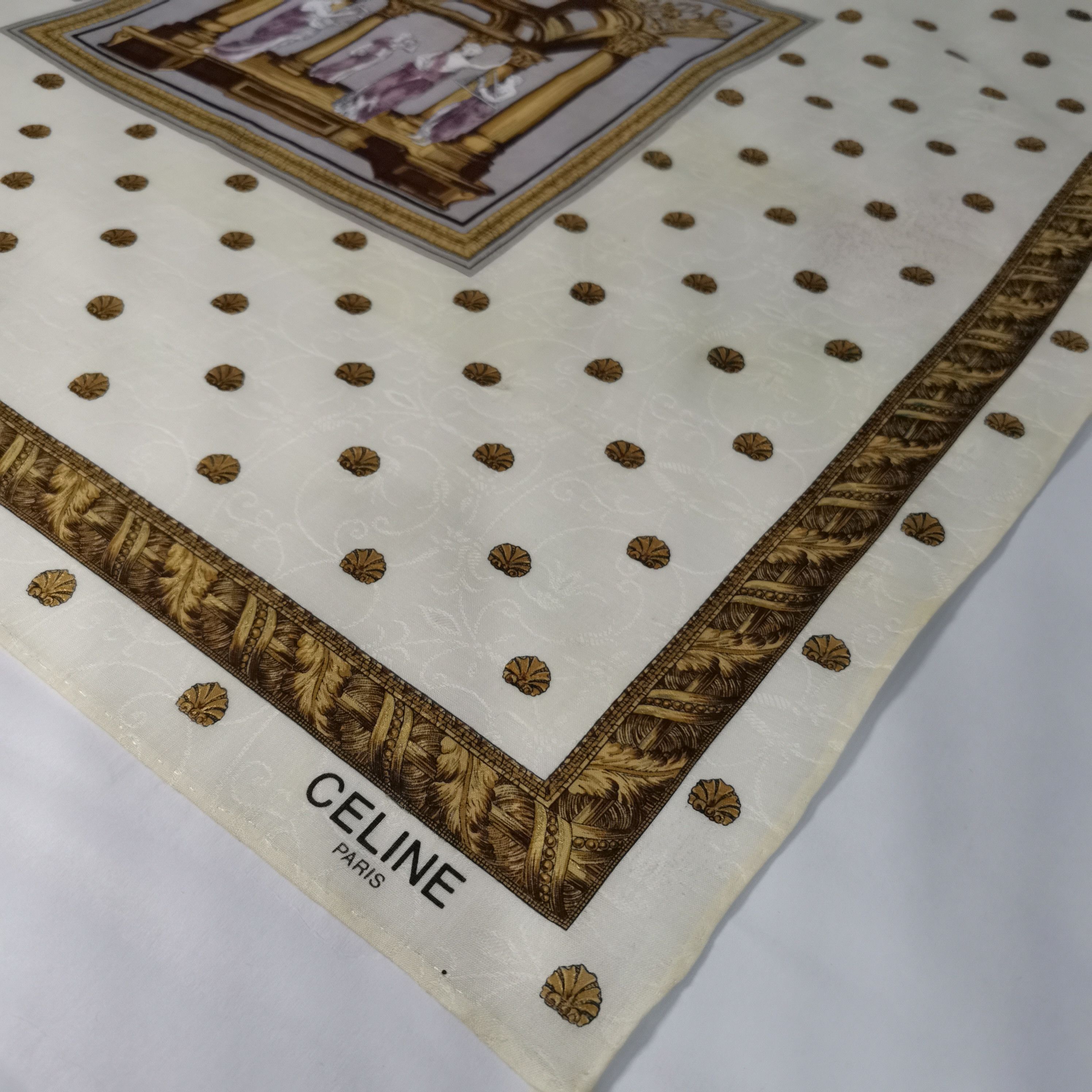 Celine CELINE HANDKERCHIEF/ BANDANA/ SCARF Size ONE SIZE - 6 Thumbnail