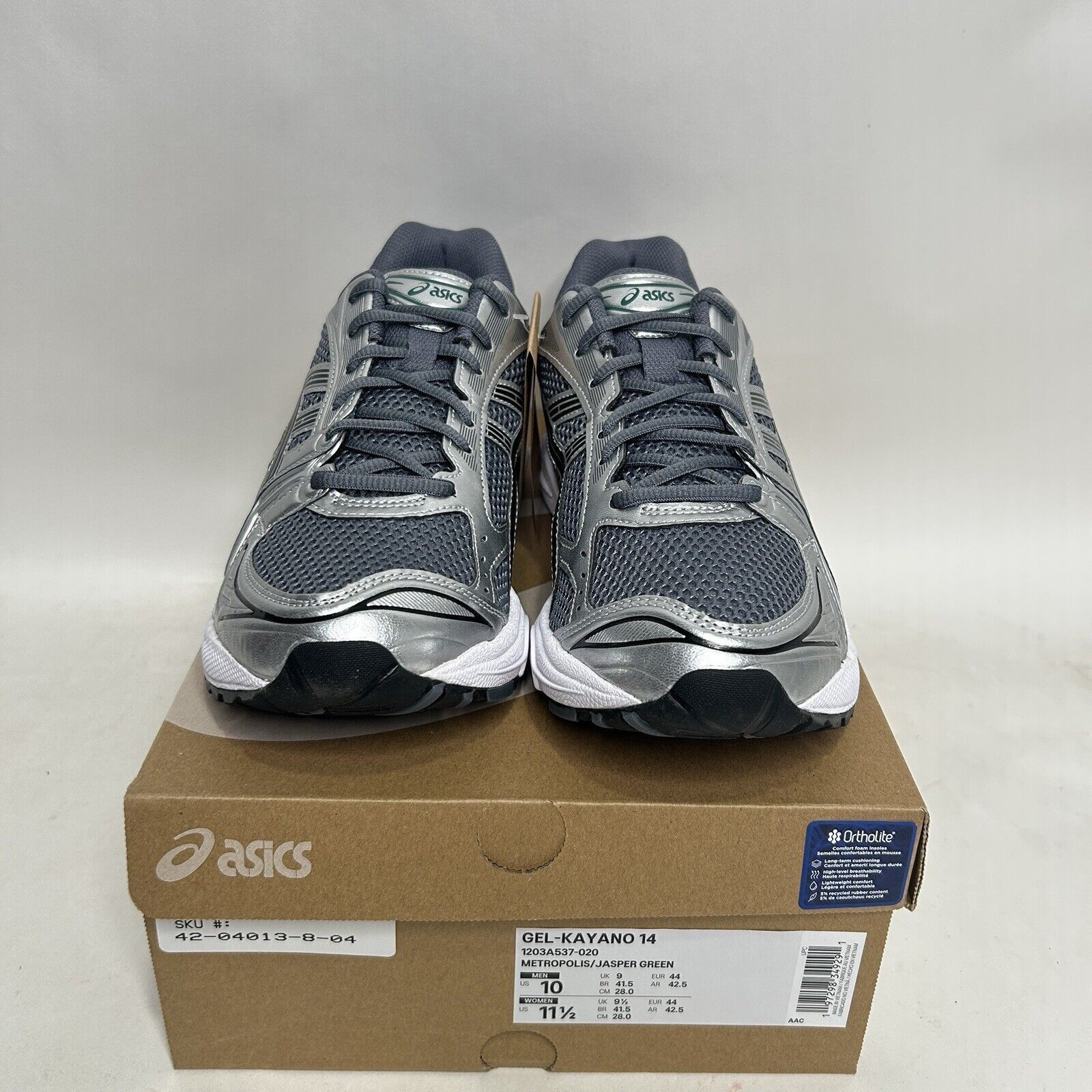 Asics ASICS Gel-Kayano 14 “Metropolis Jasper Green” 2024 Size US 10 / EU 43 - 2 Thumbnail