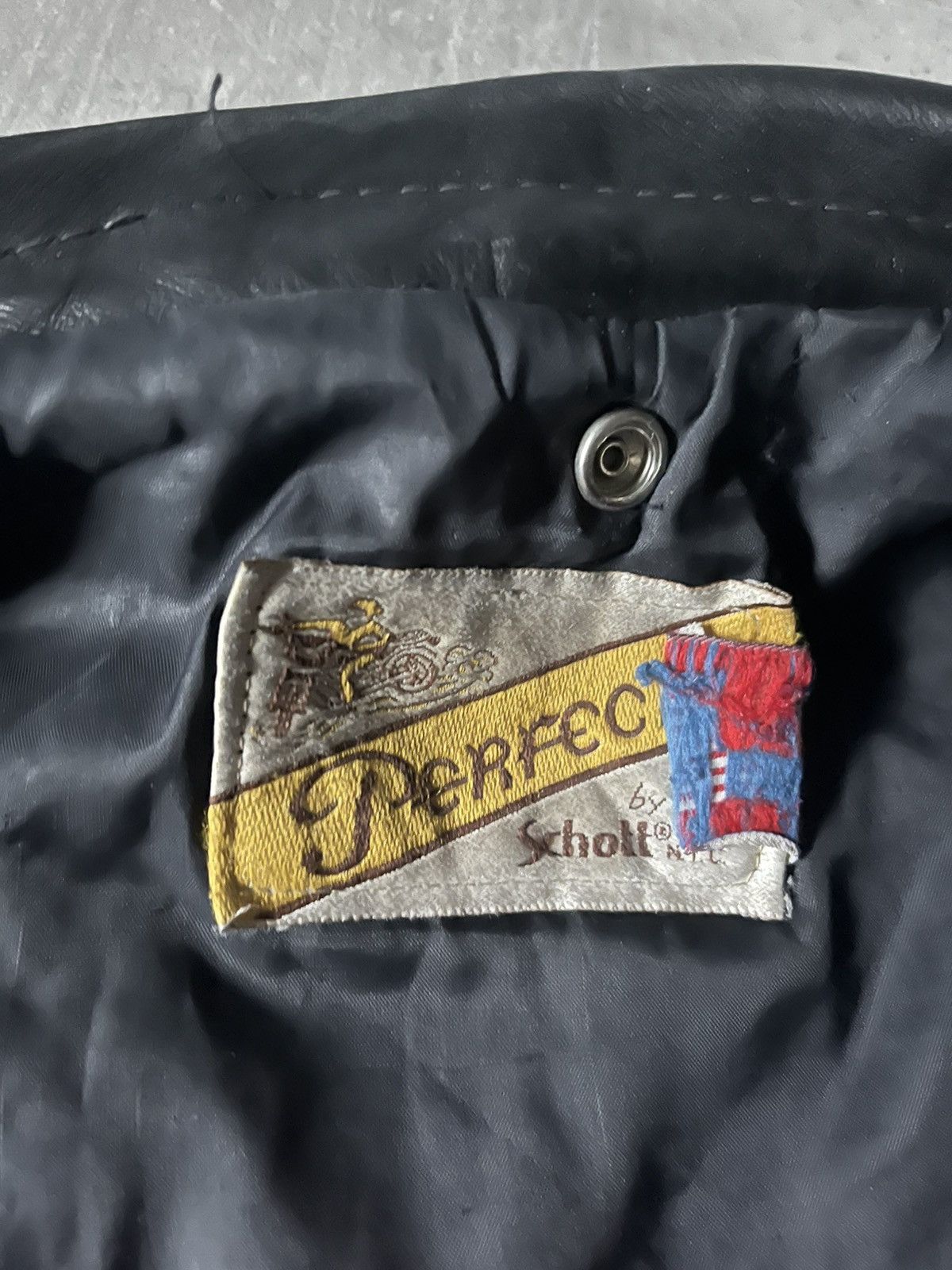 Schott Vintage Schott perfecto ramones leather jacket black Size US S / EU 44-46 / 1 - 15 Thumbnail