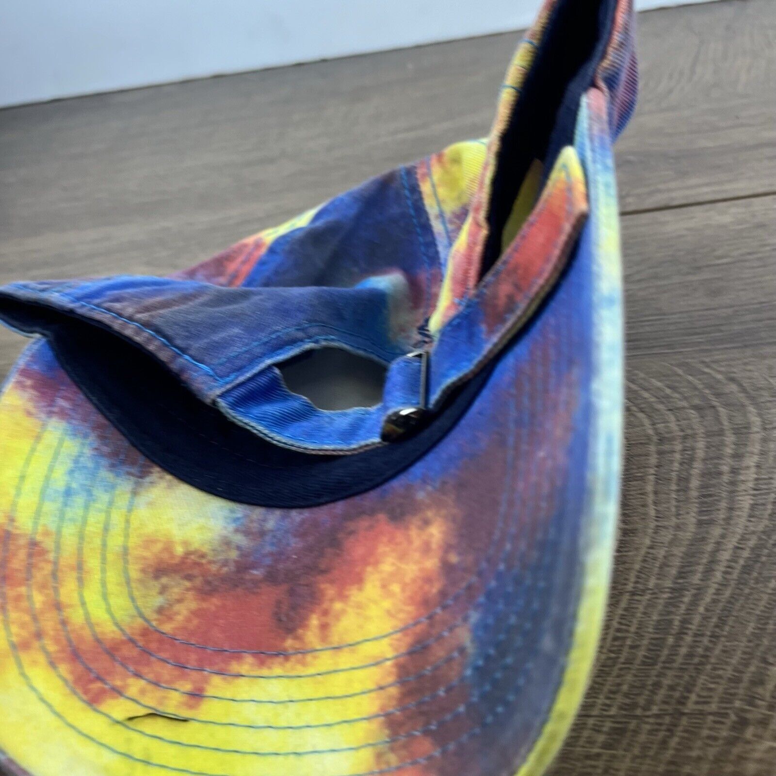 Other Tye Die Hat Tie Dye Adjustable Hat Blue Hat Adjustable Blue Size ONE SIZE - 13 Thumbnail