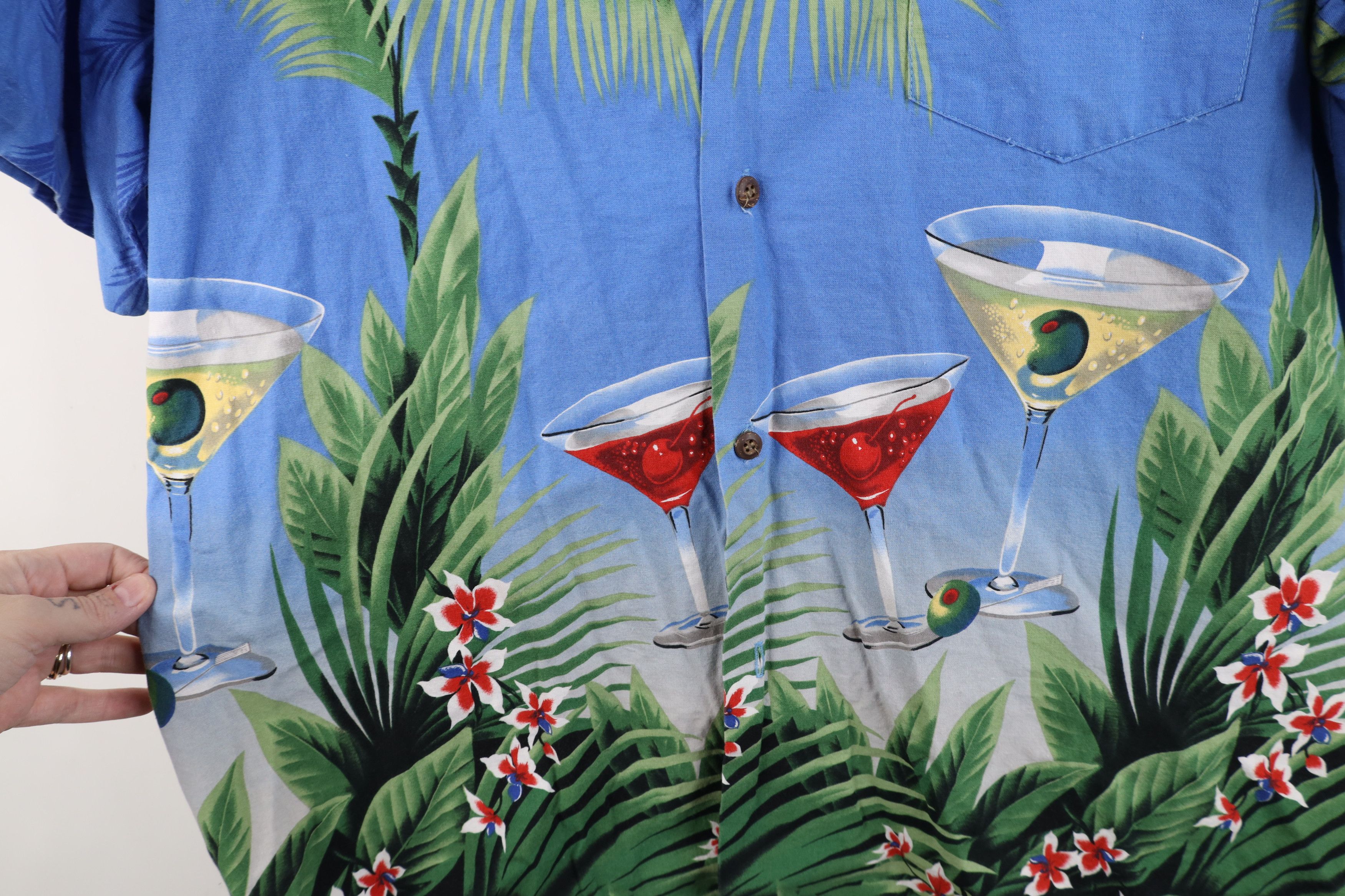 Vintage Vintage 90s Rockabilly Flower Camp Collar Hawaiian Shirt USA Size US XL / EU 56 / 4 - 5 Thumbnail
