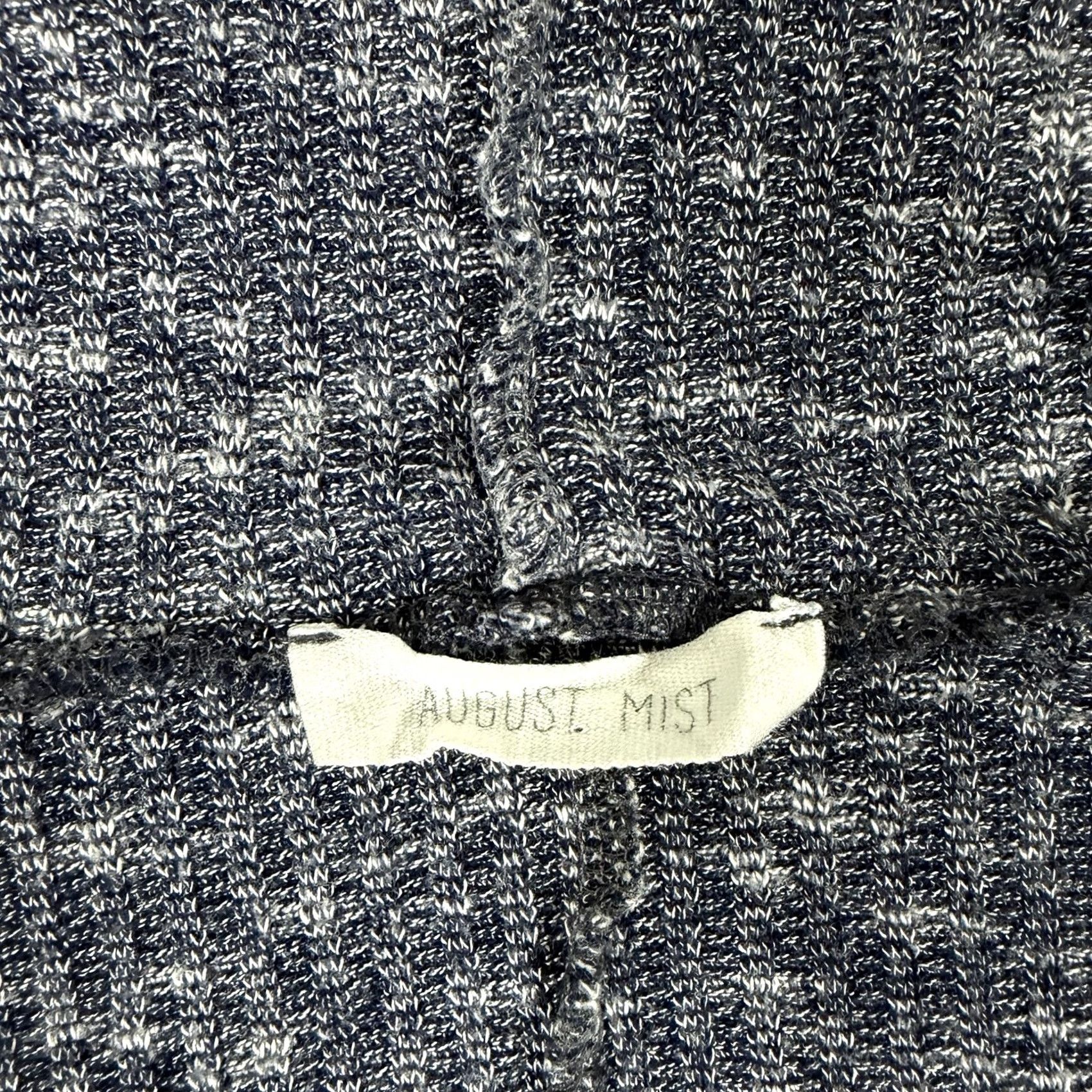 Vintage August Mist Open Front Cardigan Sweater 1X Gray Women's Plus Size Knit Hooded Lightweight Open Front Casual 90s Theme Mens Womens Size XL / US 12-14 / IT 48-50 - 4 Thumbnail