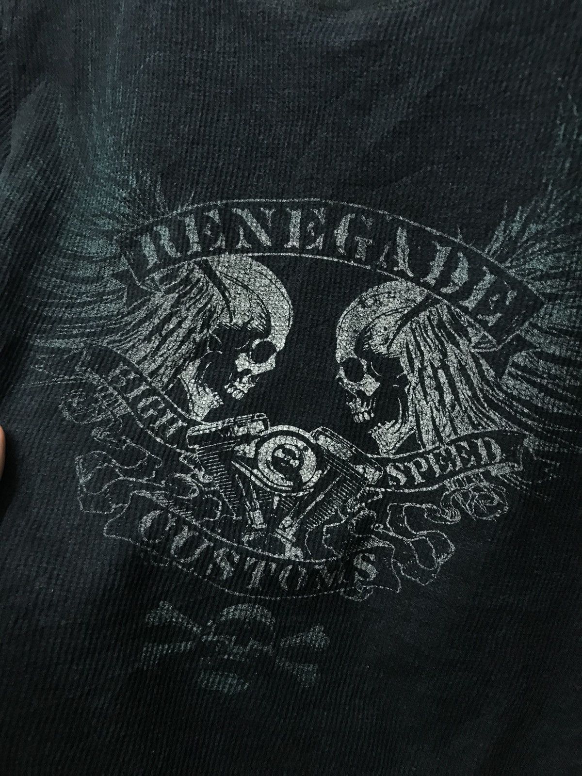Affliction × Faded Glory × Southpole Faded Glory Affliction Skull Y2K Graphic Tee Size US M / EU 48-50 / 2 - 5 Thumbnail