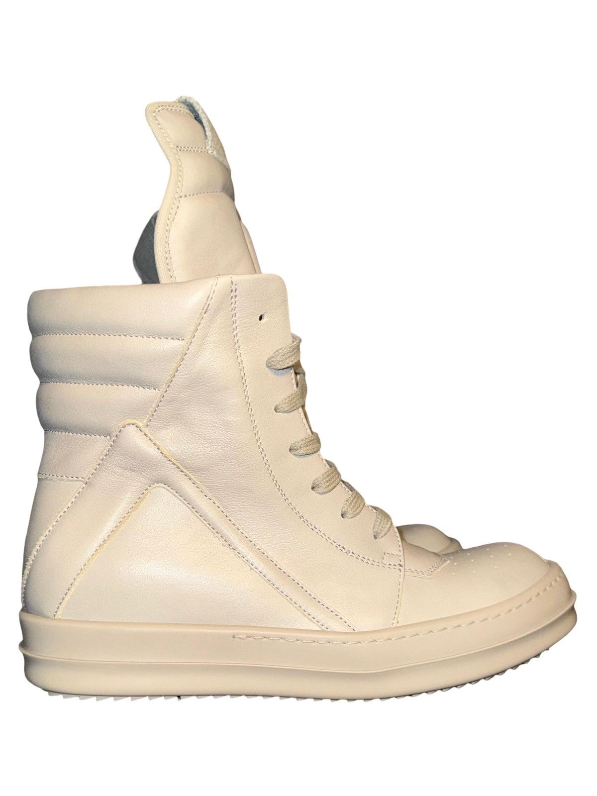 Rick Owens Rick Owens Mainline “Geobasket” Full Grey Size US 8 / IT 38 - 2 Thumbnail