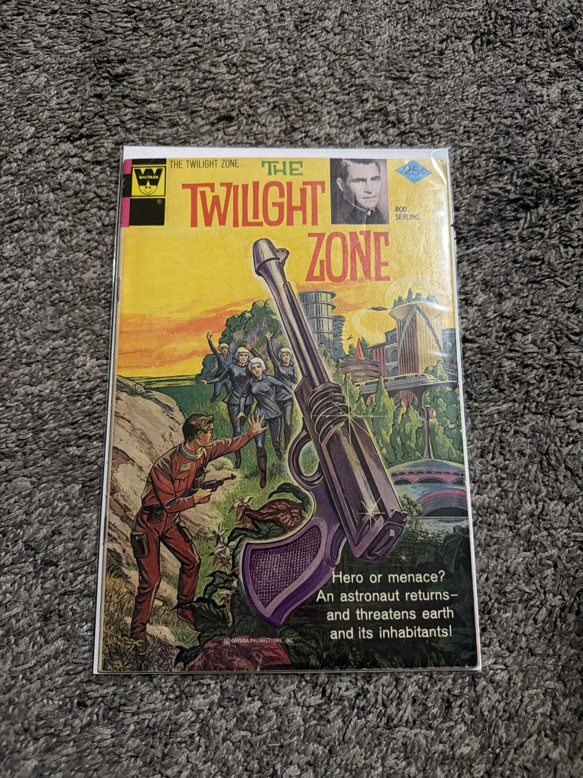 Vintage 1974 Whitman Comics The Twilight Zone #59 The Plague! Comic Size ONE SIZE - 1 Thumbnail