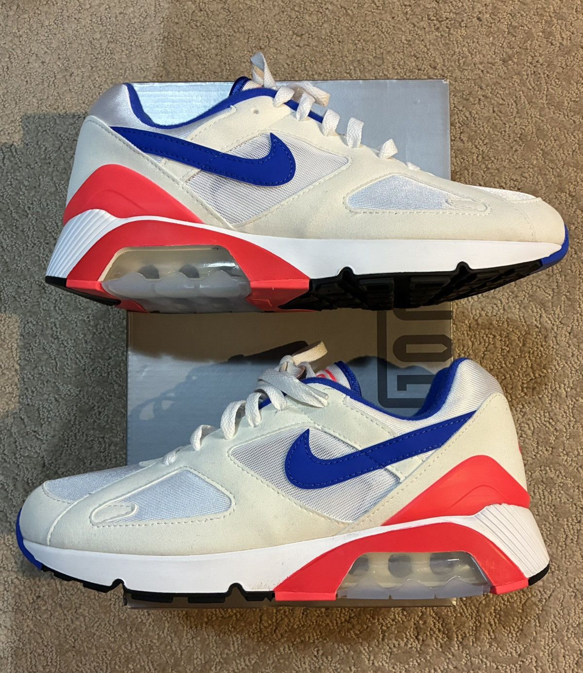 Nike Nike Air Max 180 ‘Ultramarine’ 2024 Size US 8.5 / EU 41-42 - 4 Thumbnail