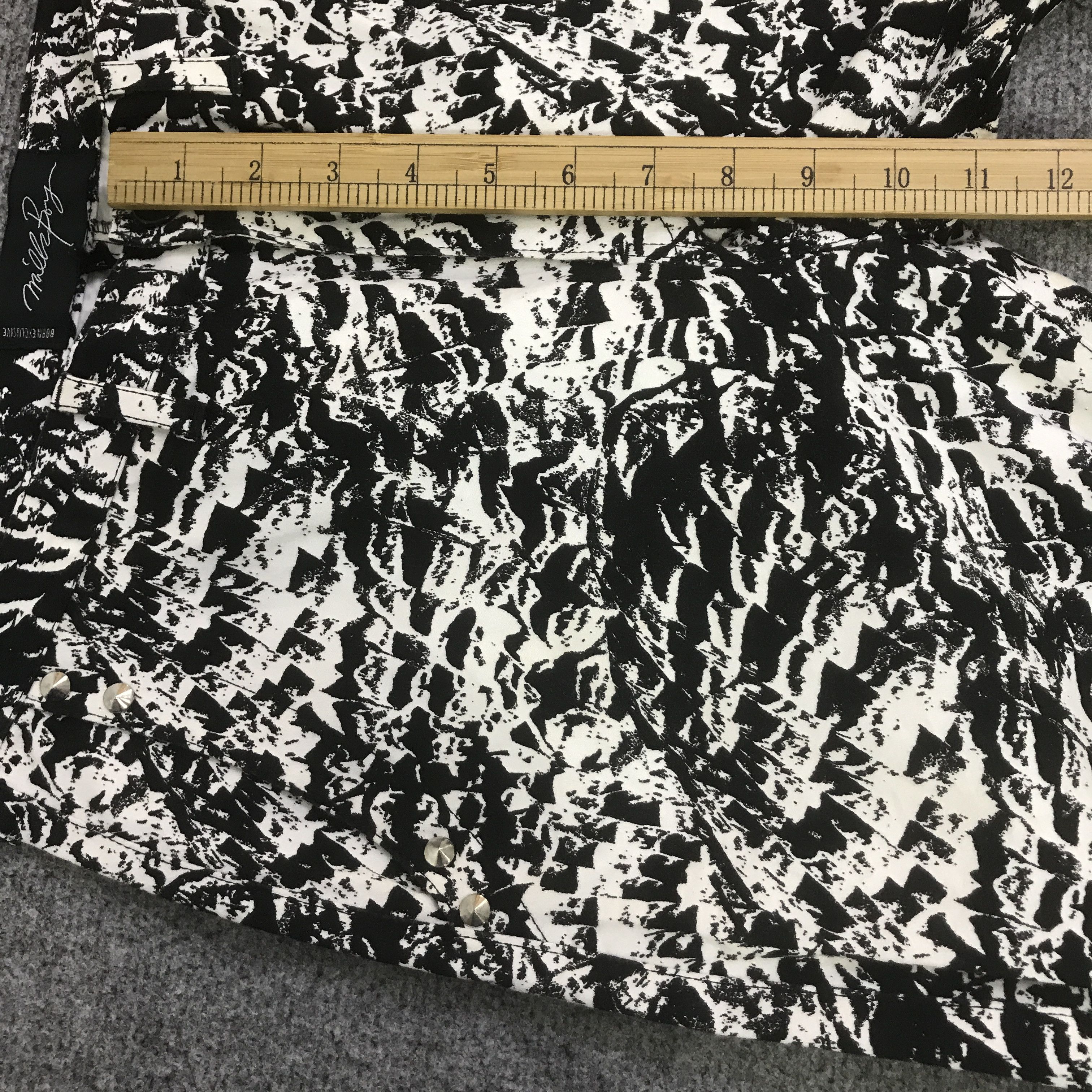 Japanese Brand MILKBOY PUNK JAPAN STYLE BONDAGE PANTS K129B3 Size US 30 / EU 46 - 8 Thumbnail
