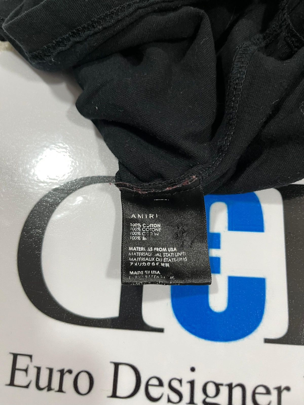Amiri 💠Amiri💠 SMOKE T-SHIRT BLACK Size US M / EU 48-50 / 2 - 3 Thumbnail