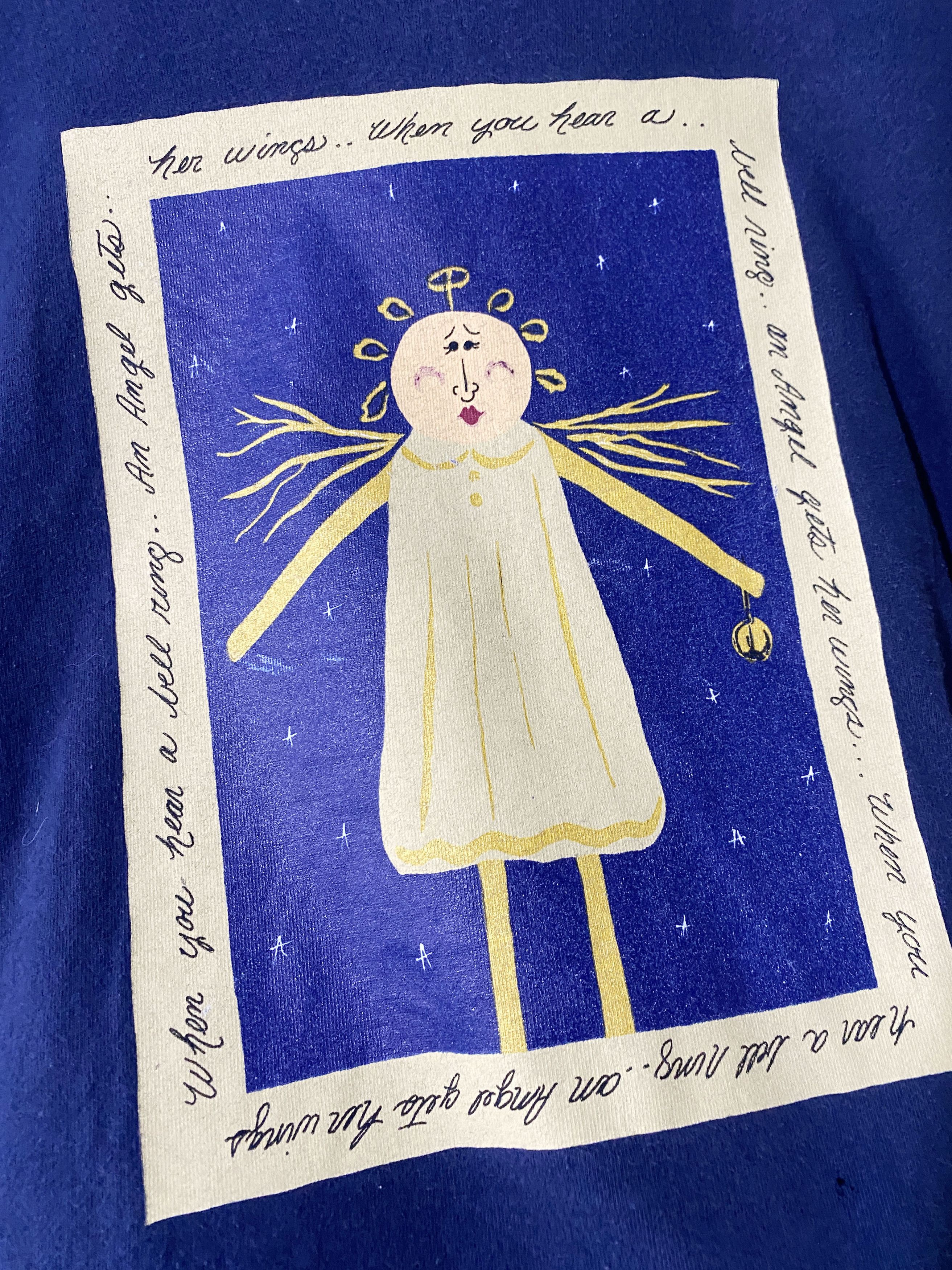 Vintage Vintage 90s Angel Shirt Size US XL / EU 56 / 4 - 2 Thumbnail