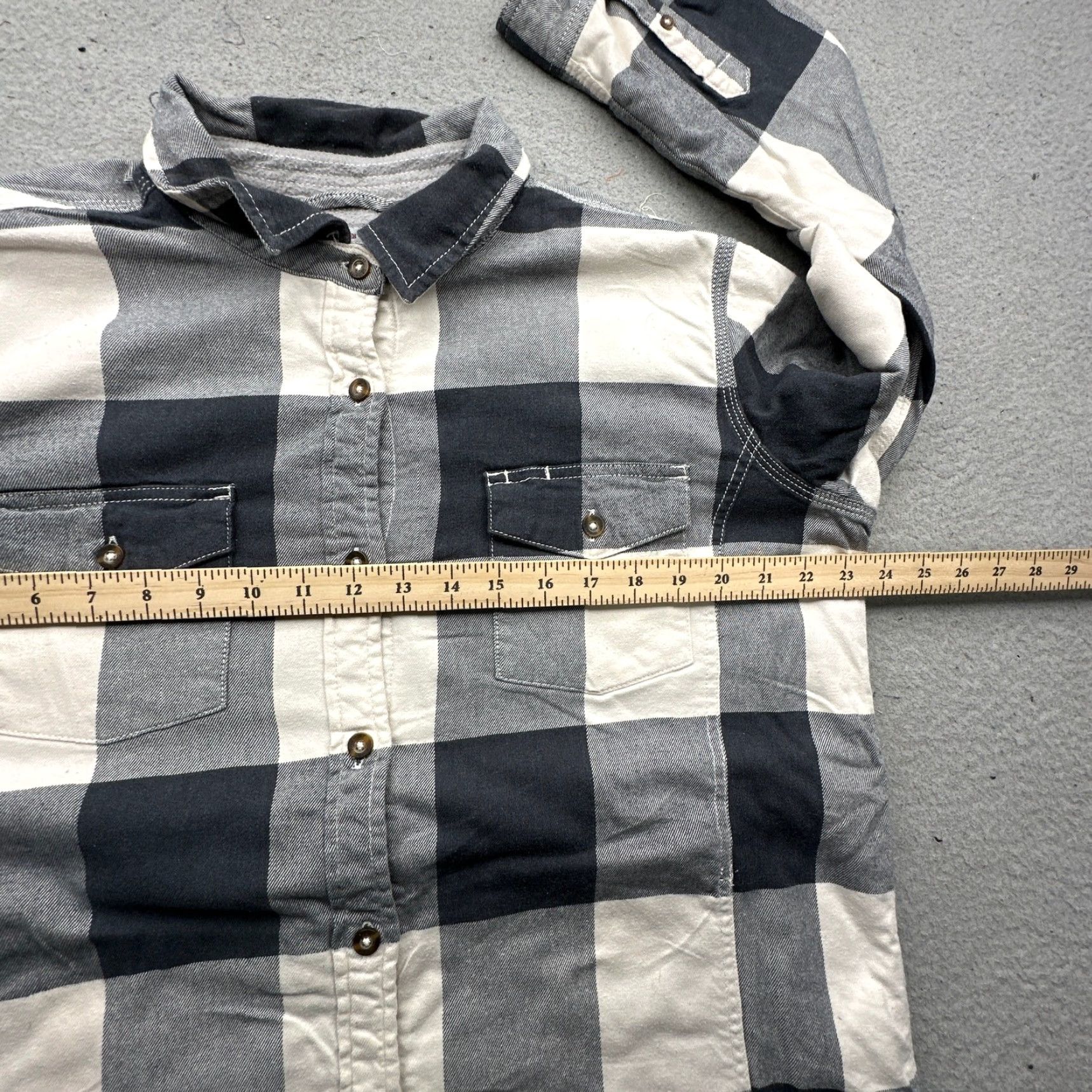 Carhartt Carhartt Rugged Flex Hamilton Fleece-Lined Flannel Shirt XL Black Plaid Women Size XL / US 12-14 / IT 48-50 - 5 Thumbnail