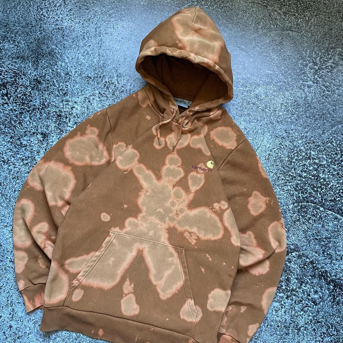 Carhartt × Carhartt Wip Carharrt WIP Custom Brown Boxy Hoodie Size US M / EU 48-50 / 2 - 1 Thumbnail