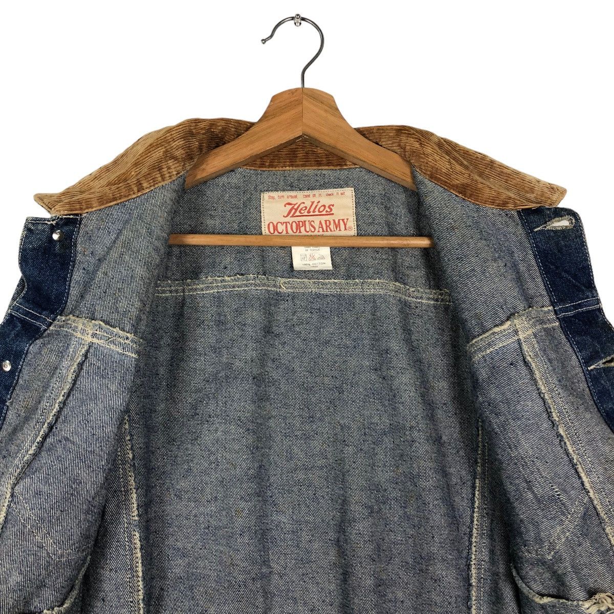 Japanese Brand 🔥90’s Vintage Denim Chore Jacket Octopus Army Issey Miyake Size US M / EU 48-50 / 2 - 11 Thumbnail