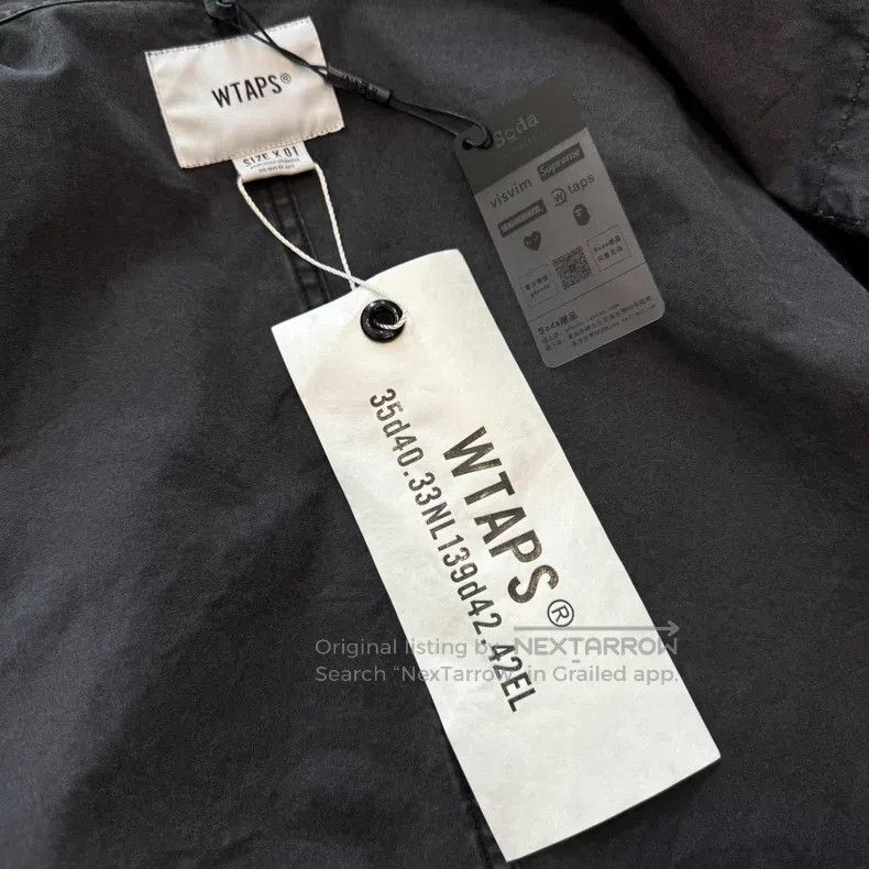Wtaps Wtaps Two-piece shirt with washable workwear Size US S / EU 44-46 / 1 - 6 Thumbnail