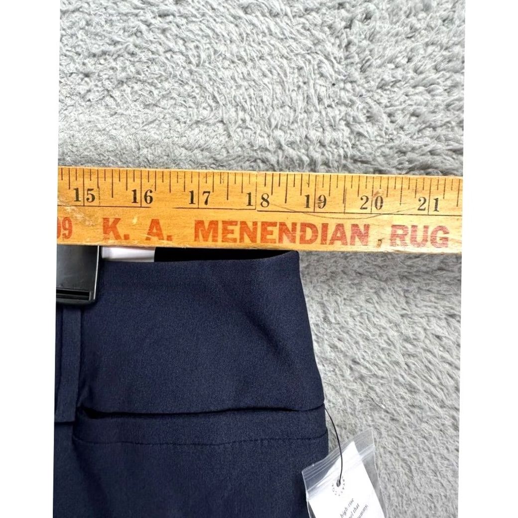 Vintage Lane Bryant Pants Womens 18R Regular Blue Nylon Blend Straight Hi-Rise NEW Size 40" / US 18 - 6 Thumbnail