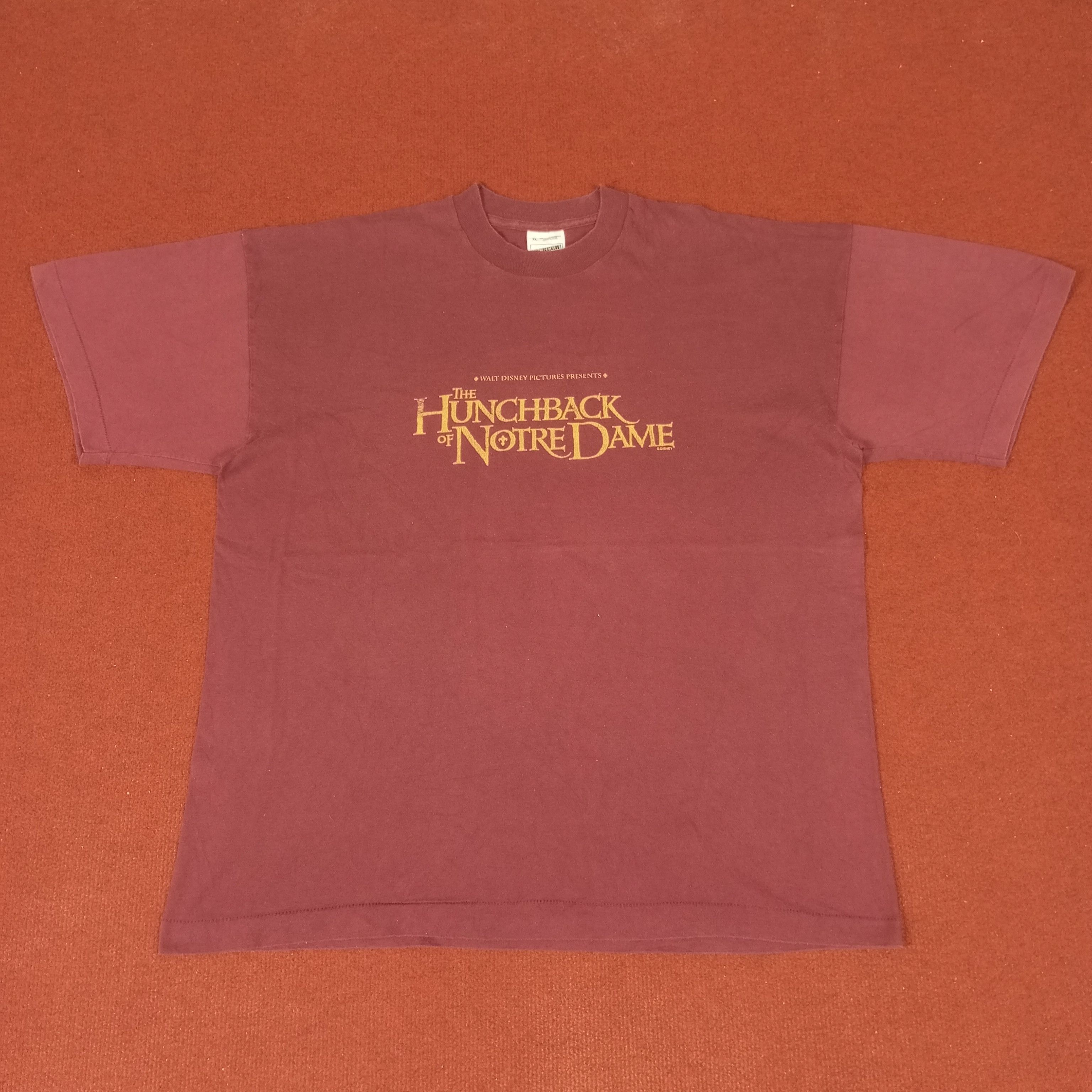 Disney × Vintage The Hunchback Of Notre Dame Promo Style Vintage Tshirt Size US XL / EU 56 / 4 - 1 Thumbnail