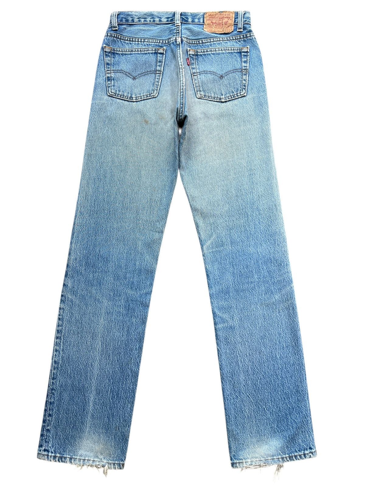 Levi's Vintage 90s Levis 501 Stonewash Denim Jeans Size US 30 / EU 46 - 3 Thumbnail
