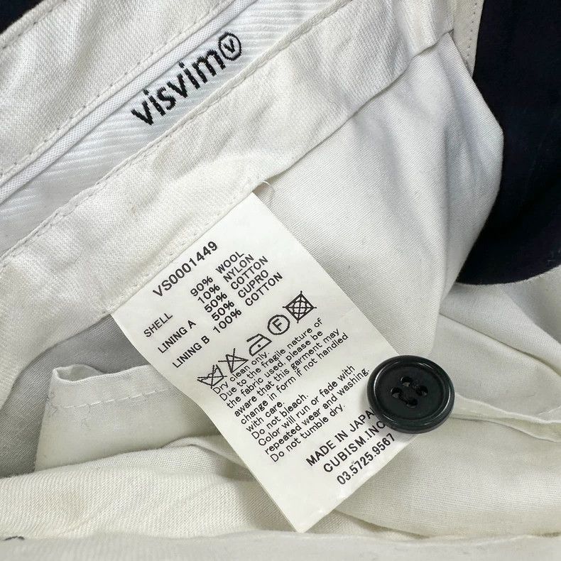 Visvim visvim size m Original wool slacks pants 2503-Nextarrow Size US 30 / EU 46 - 7 Thumbnail
