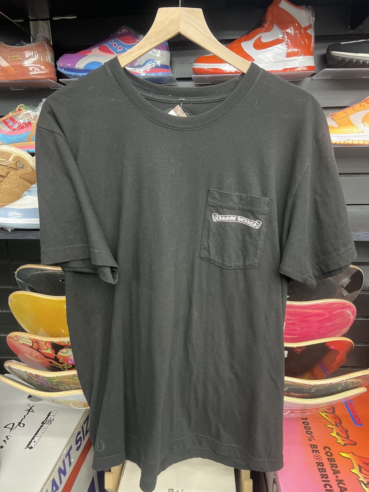 Chrome Hearts Chrome Hearts Script Logo Tee Size US L / EU 52-54 / 3 - 1 Thumbnail