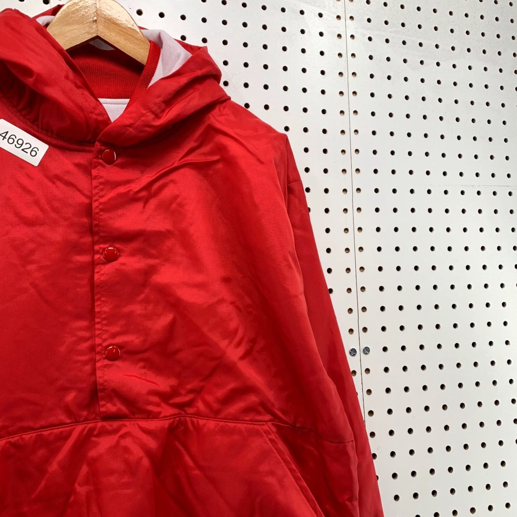 Vintage VINTAGE Don Alleson Windbreaker Pullover Hoodie Arrow Red Large Men Size US L / EU 52-54 / 3 - 7 Thumbnail