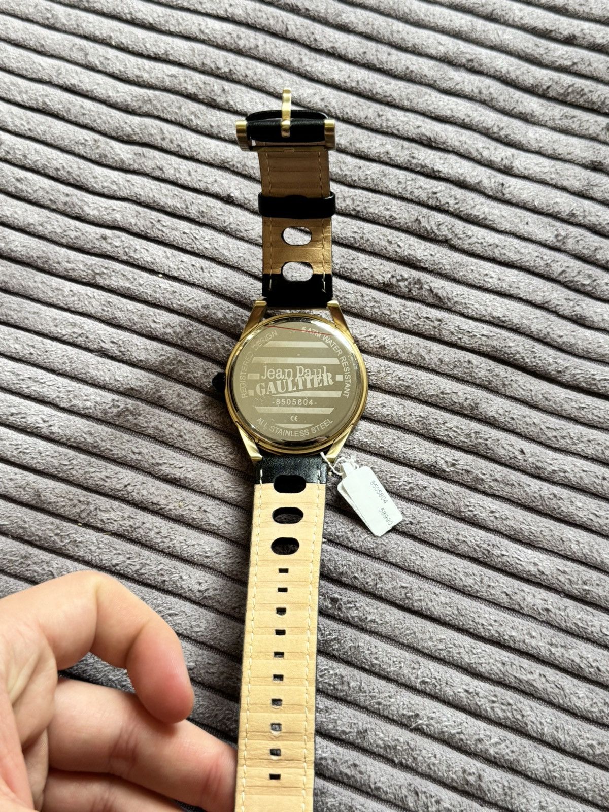 Jean Paul Gaultier Jean Paul Gaultier Archive Black Gold Man Watch Grail JPG Size ONE SIZE - 6 Thumbnail
