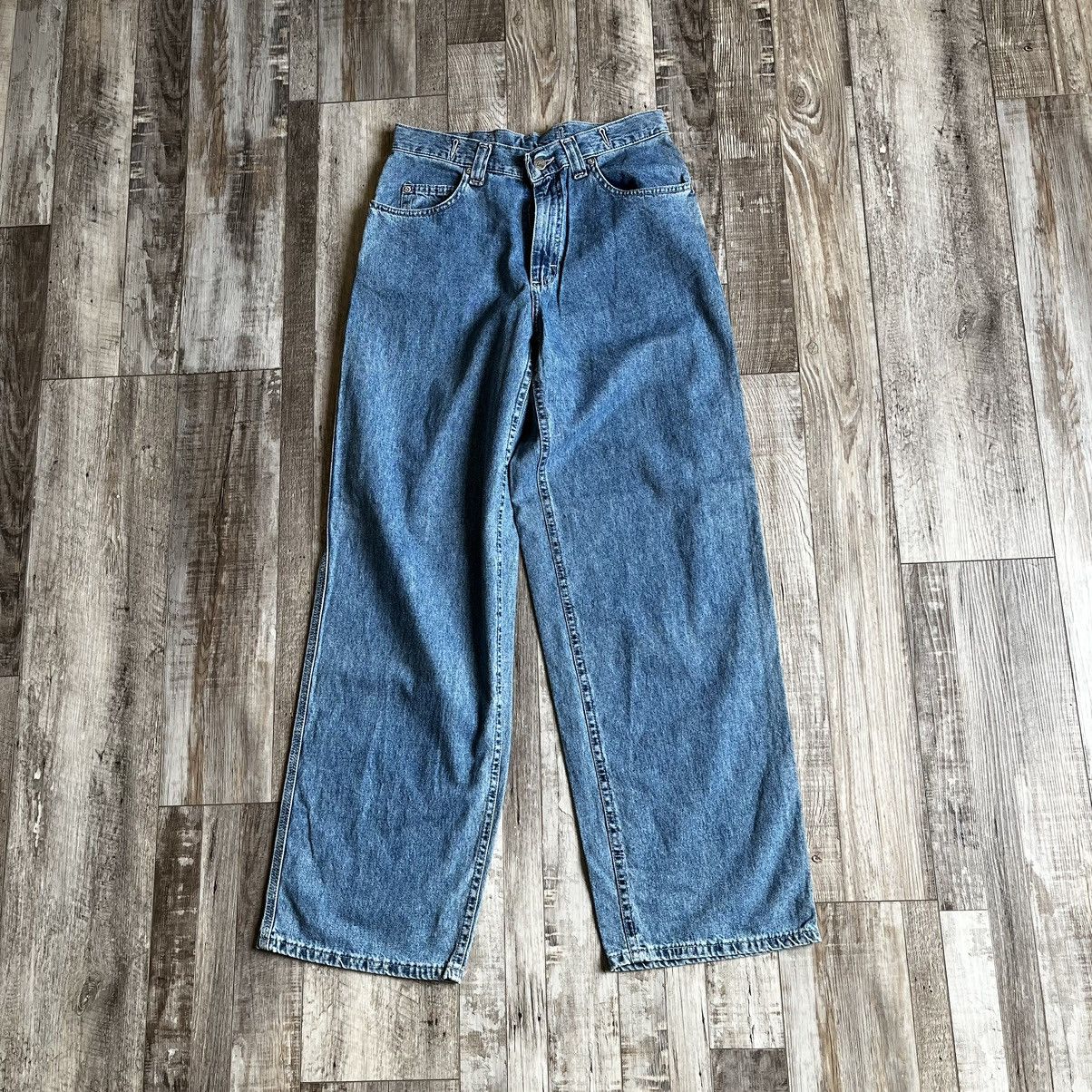 image of 90's Jnco Style Lee Baggy Pants in Blue, Men's (Size 30)