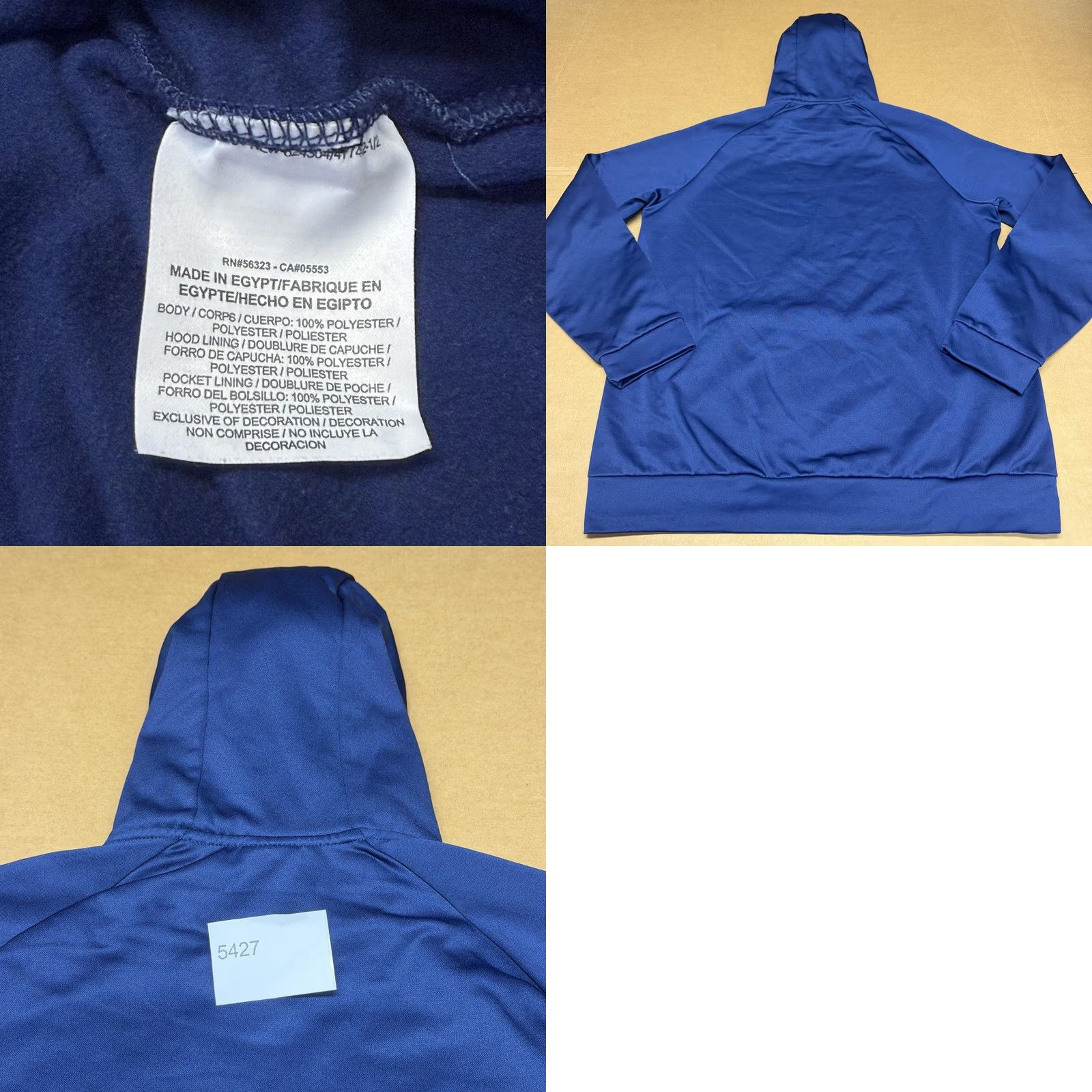 Nike Nike Hoodie Mens Medium Blue Dri-FIT Pullover Fleece Sweatshirt Swoosh Athletic Size US M / EU 48-50 / 2 - 8 Thumbnail