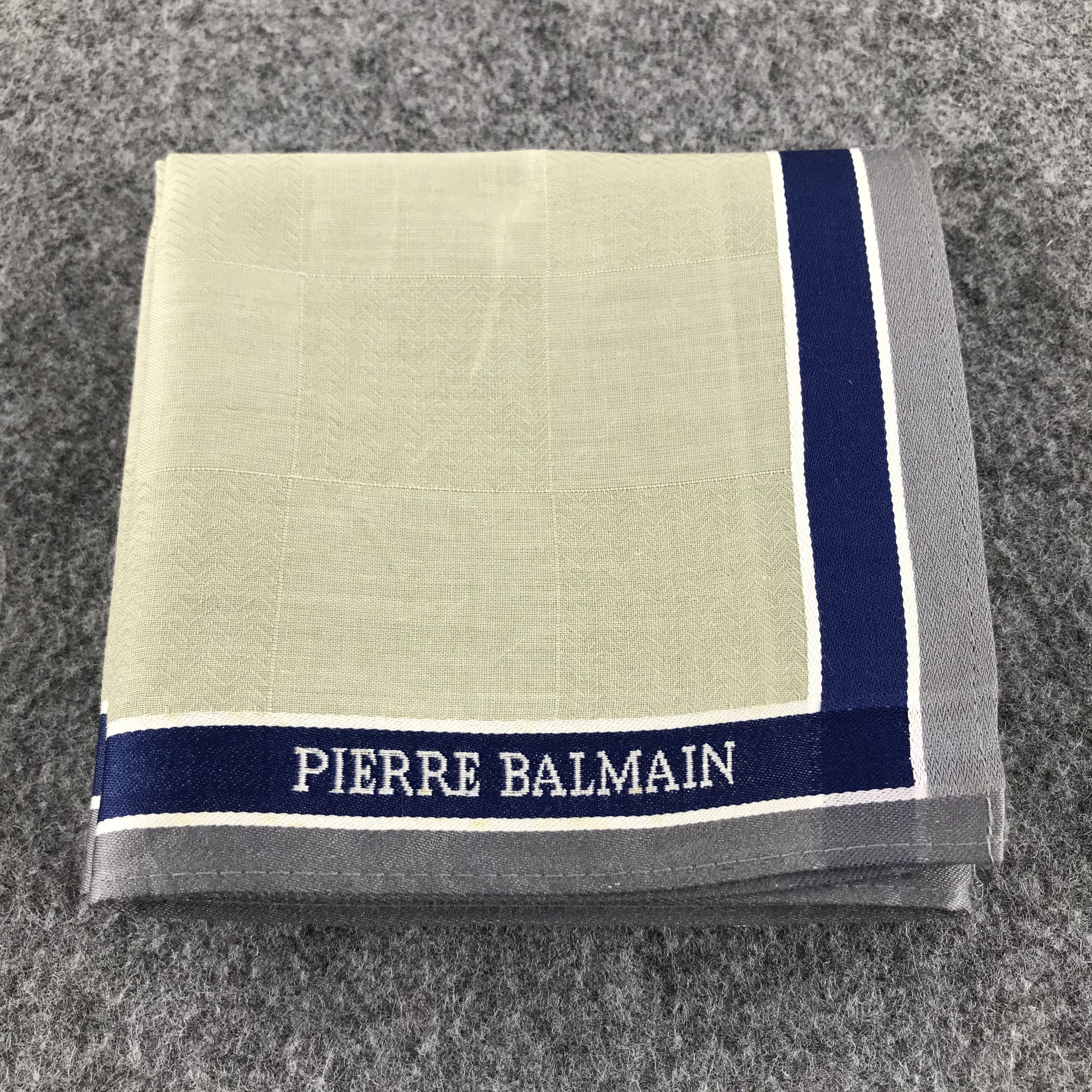 Pierre Balmain Pierre Balmain Handkerchief Neckerchief Bandana H486 Size ONE SIZE - 6 Thumbnail