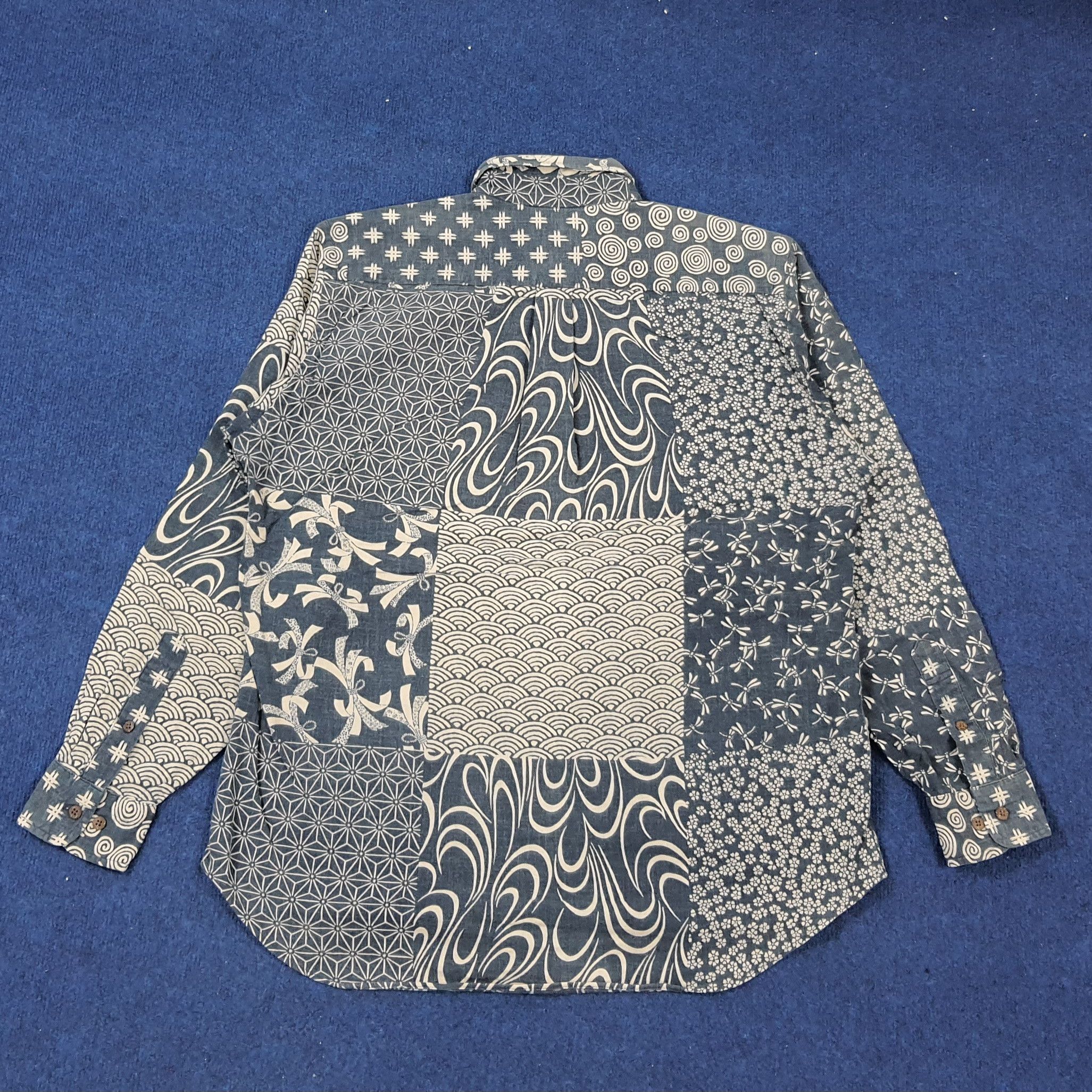 Japanese Brand × Sugar Cane × Vintage Vintage Sugar Cane Japanese Brand Button Up Shirt Size US L / EU 52-54 / 3 - 3 Thumbnail