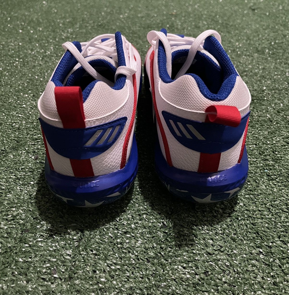 Adidas Adidas Icon 6 Bounce USA All Star Game Baseball Metal Cleats Size US 10 / EU 43 - 4 Thumbnail