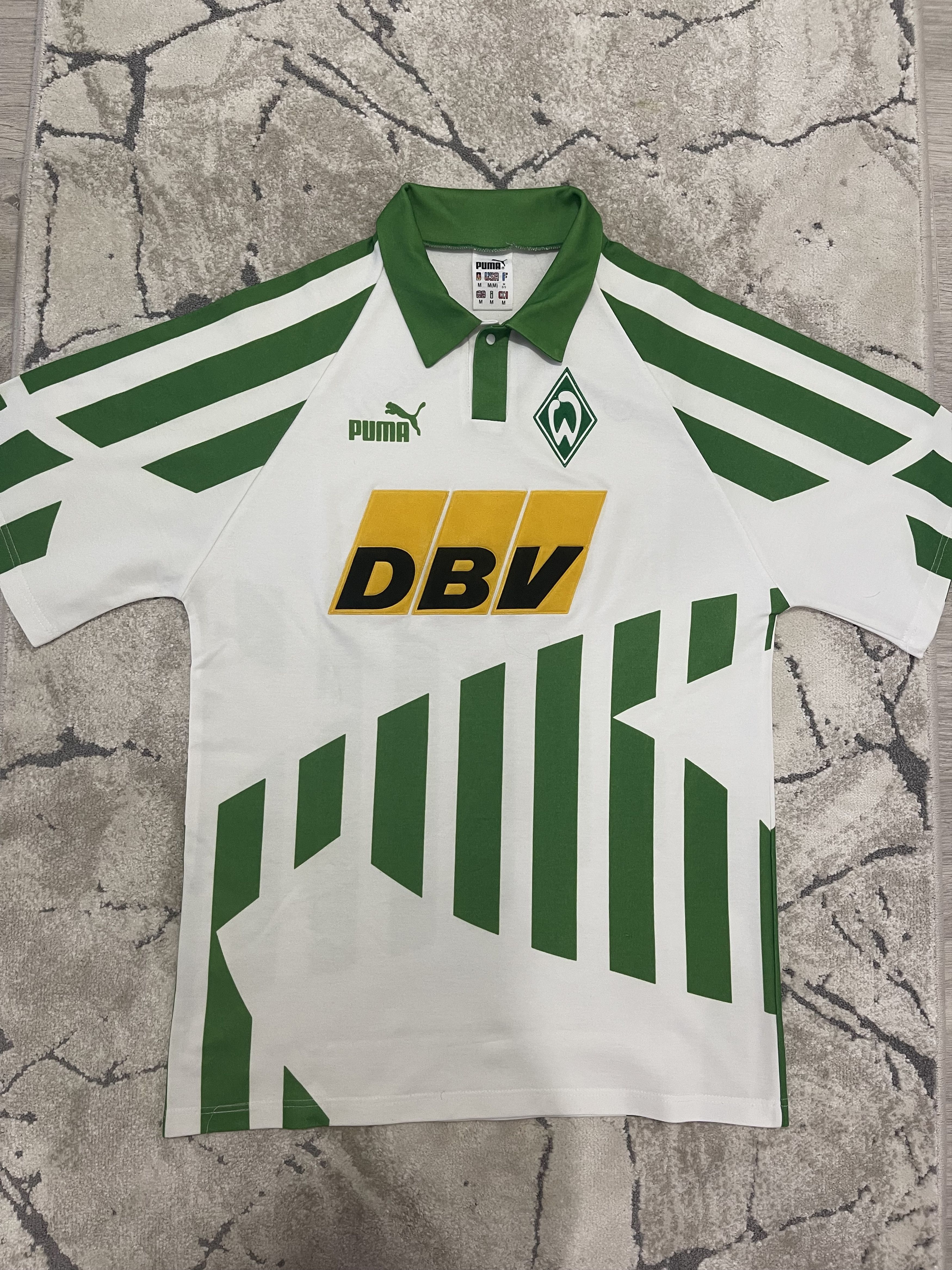 Puma Puma Werder Bremen DBV 94/95 Jersey Vintage M Germany Size US M / EU 48-50 / 2 - 3 Thumbnail