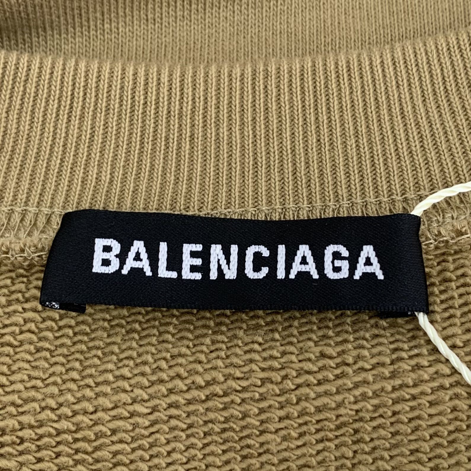 Loewe Balenciaga Logo Sweatshirt Brown (M) Size US M / EU 48-50 / 2 - 5 Thumbnail