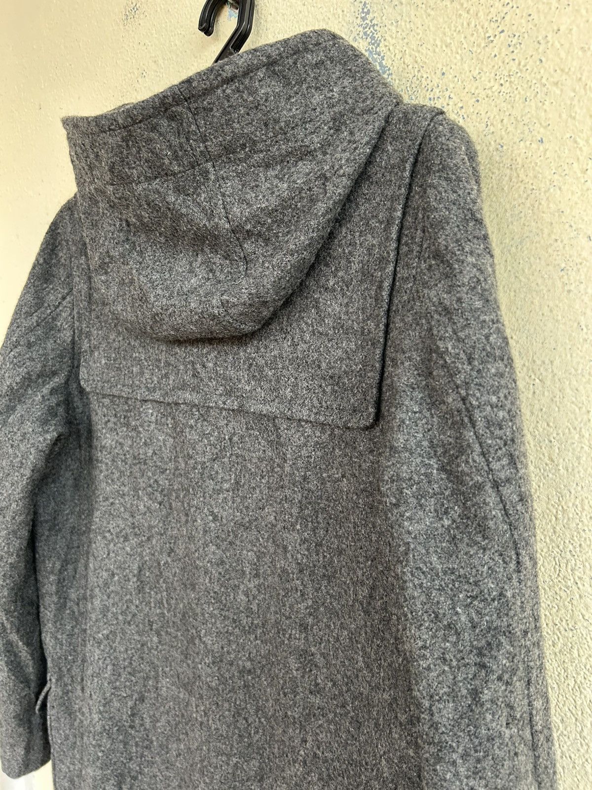 Japanese Brand × Yohji Yamamoto Ined Wool Long Coat Size US S / EU 44-46 / 1 - 8 Thumbnail
