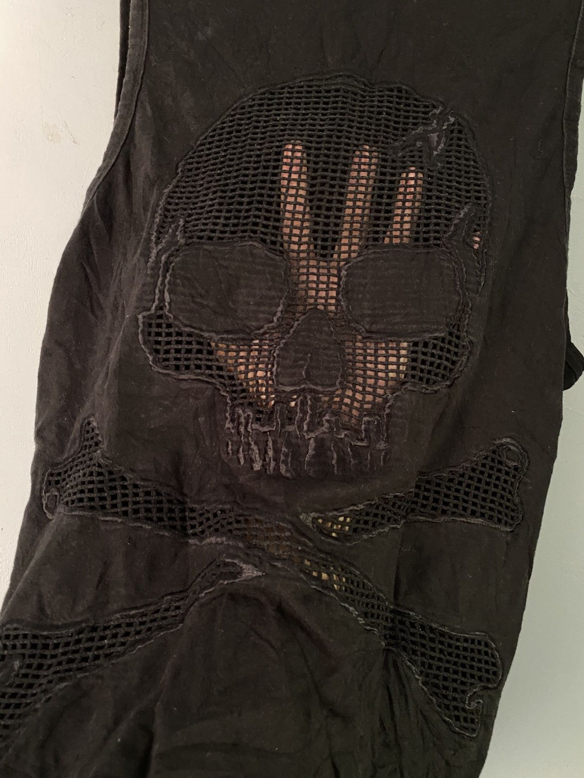 Seditionaries By the R fishnet skull sleeveless tee Size US L / EU 52-54 / 3 - 3 Thumbnail
