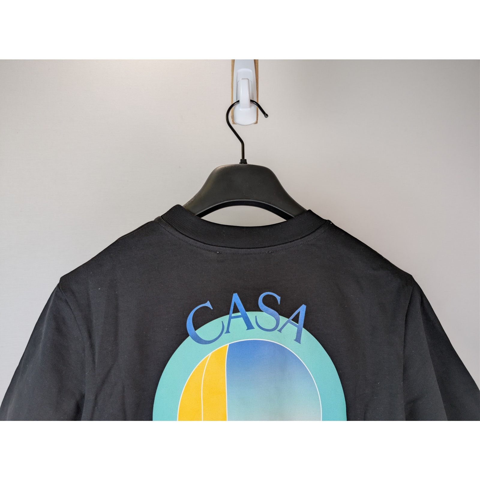 Casablanca o1rshd1 CC20 L'Arc Coloré T-Shirt in Black Size US S / EU 44-46 / 1 - 12 Thumbnail