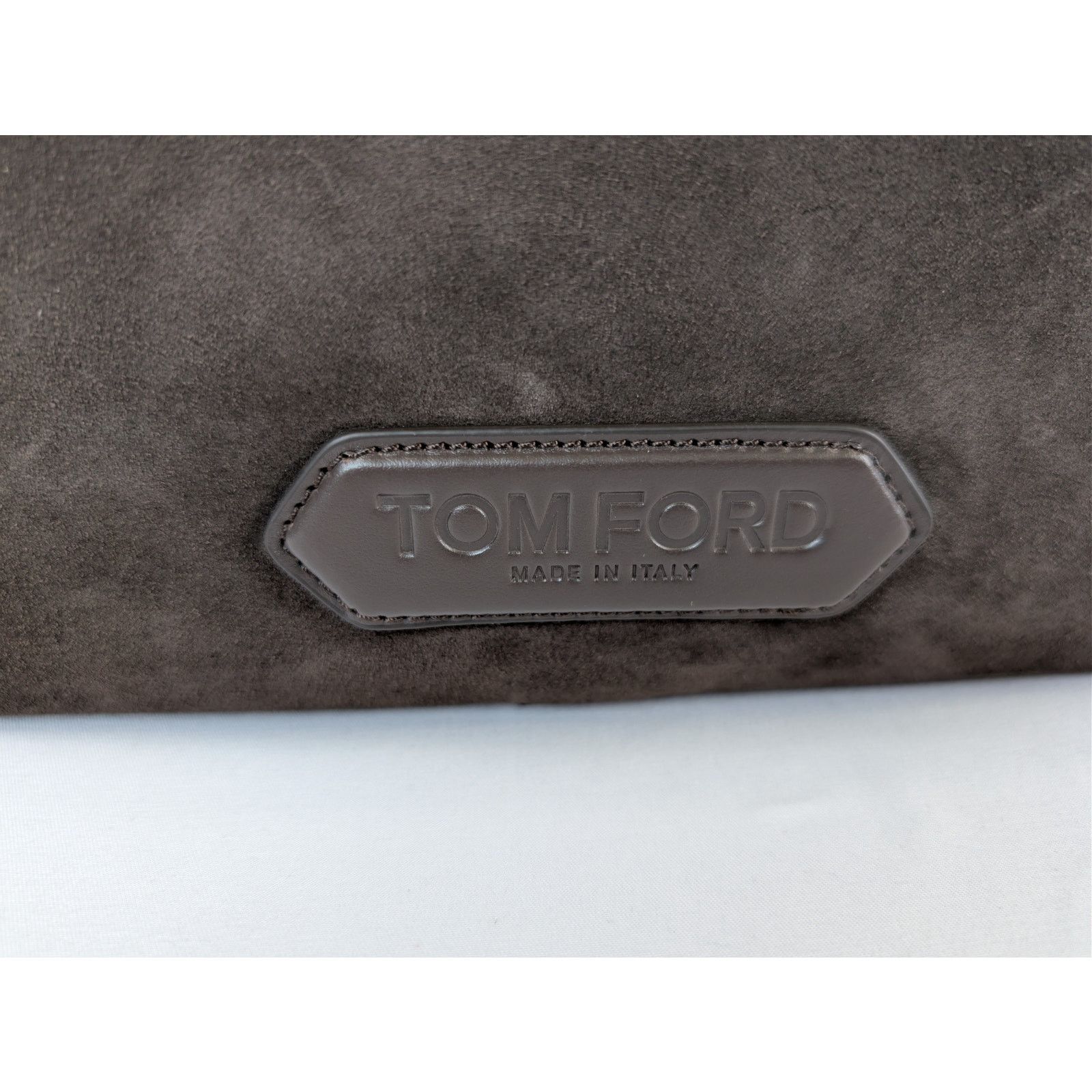 Tom Ford o1rshd1 Logo-Embossed Leather Messenger Bag in Brown Size ONE SIZE - 3 Thumbnail