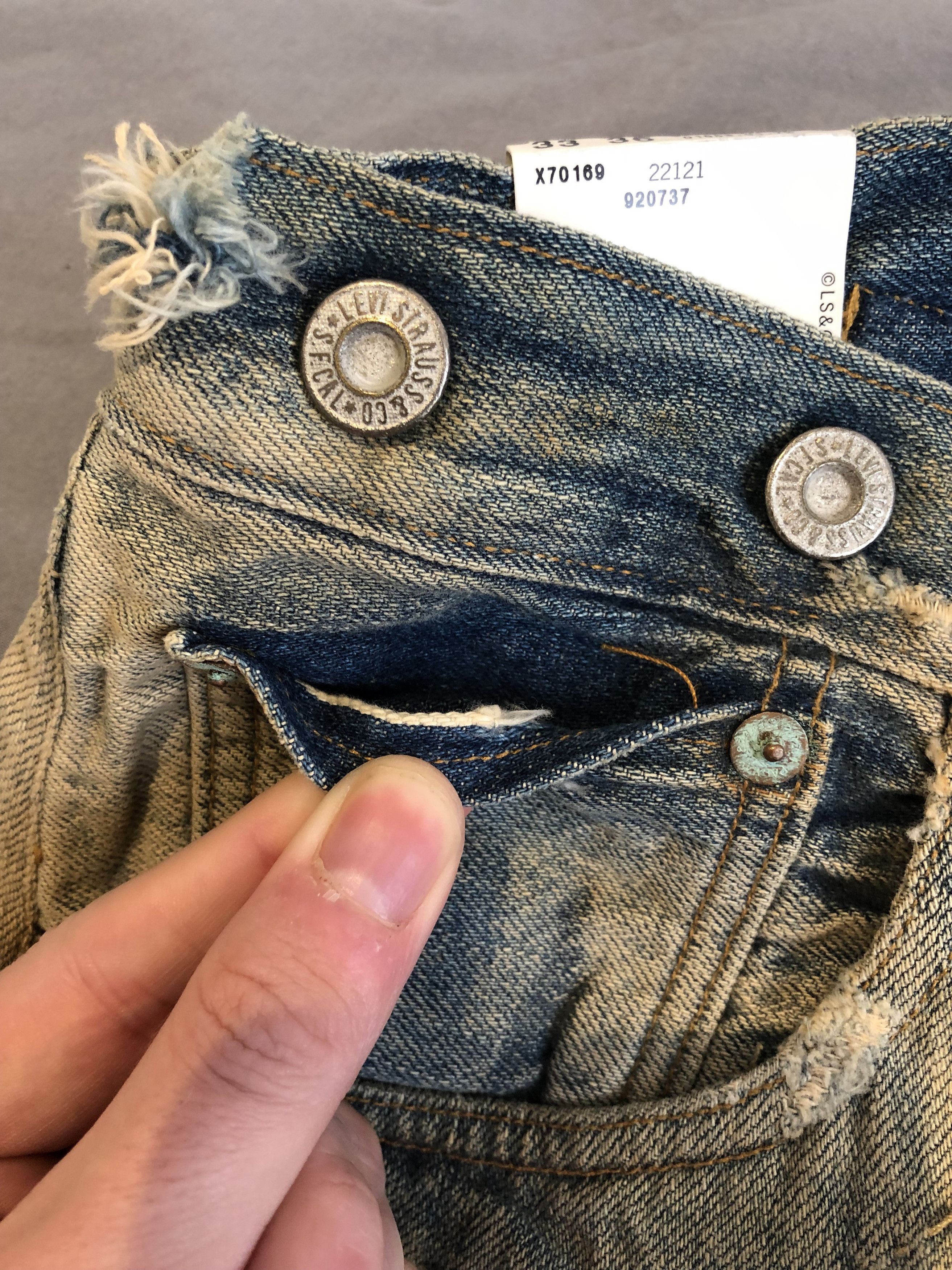 Levi's NWT 501xx "Homer Campbell" Celebration 1918 Jean Size US 30 / EU 46 - 20 Thumbnail
