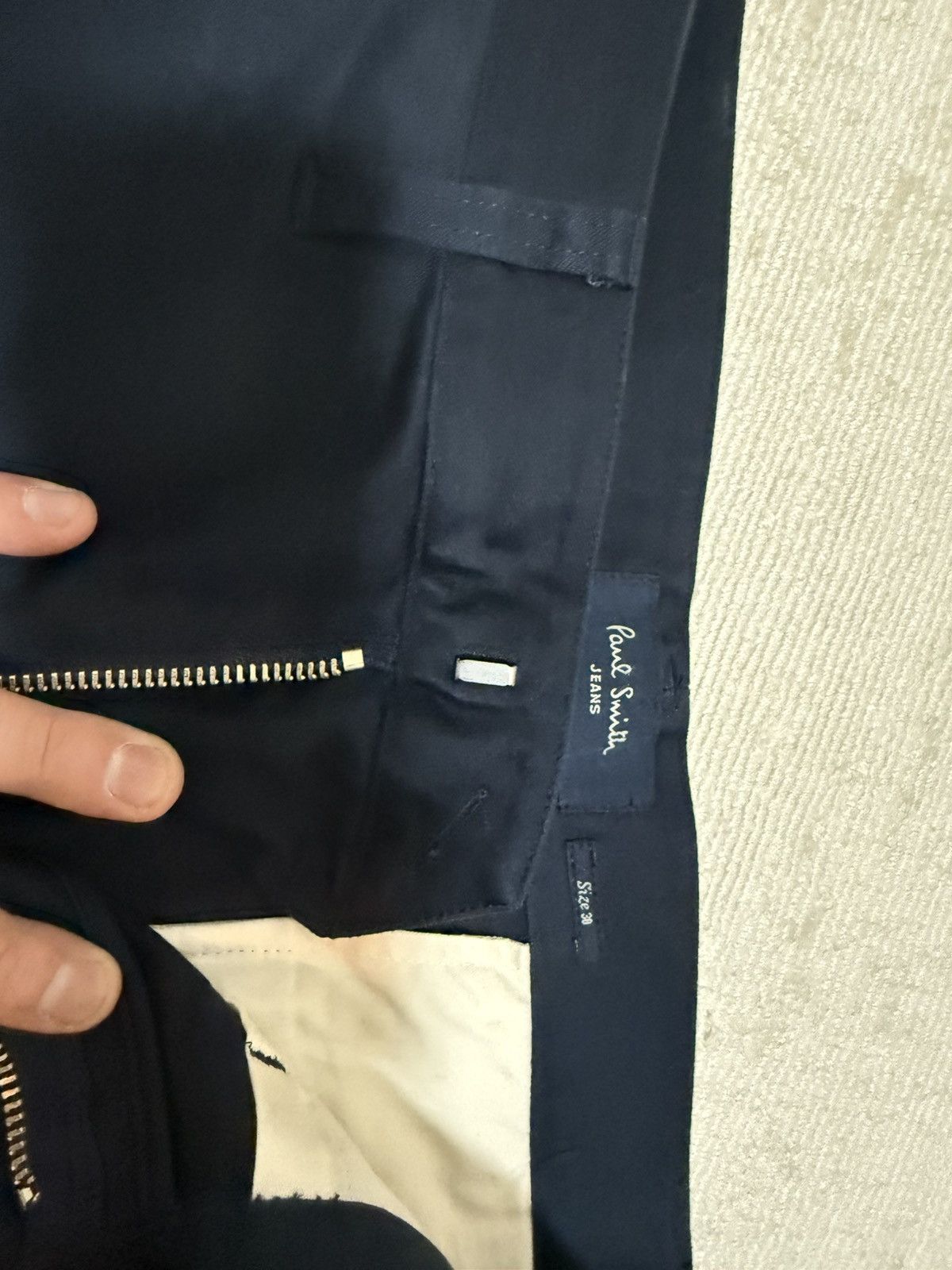 Paul Smith PAUL SMITH NAVY SHORTS Size US 30 / EU 46 - 2 Thumbnail