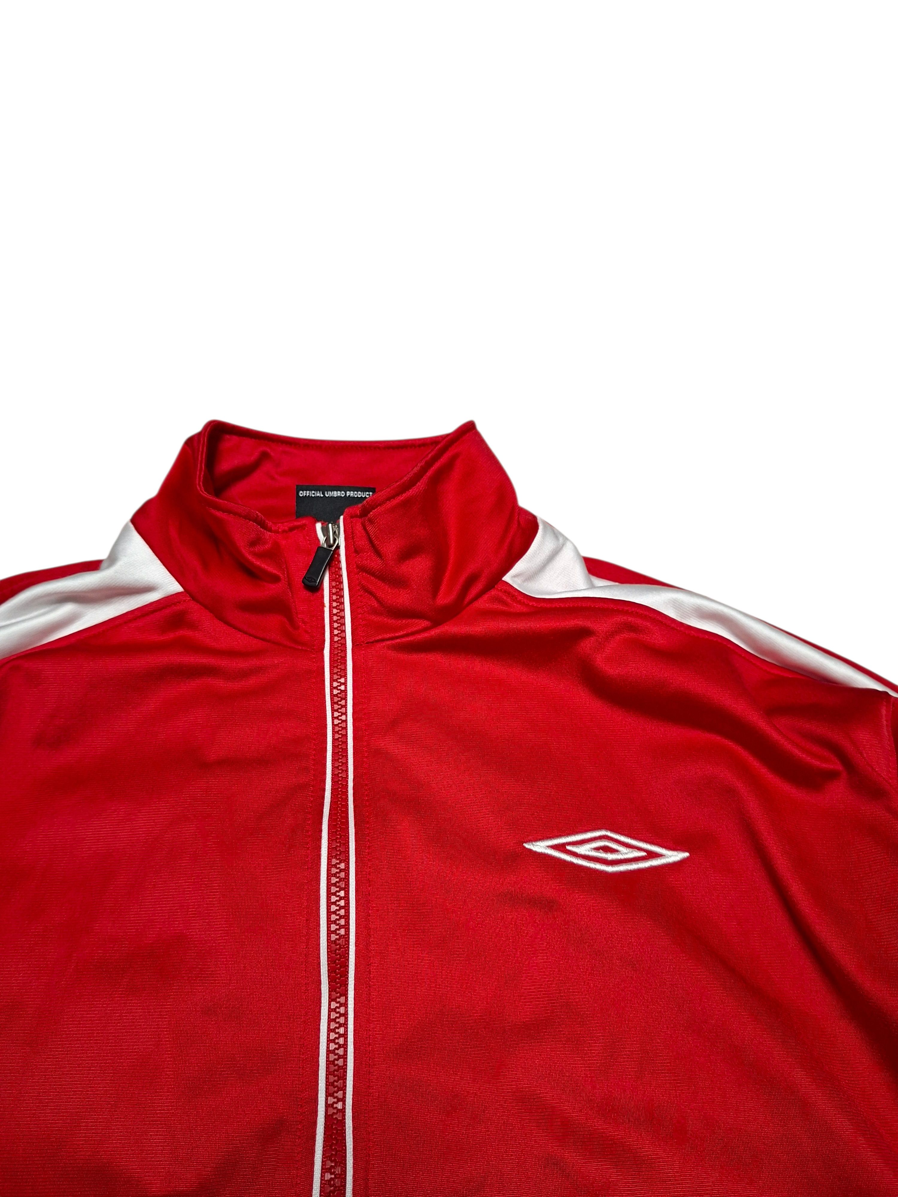 Umbro UMBRO VINTAGE FIRE RED TRACK JACKET Size US L / EU 52-54 / 3 - 2 Thumbnail
