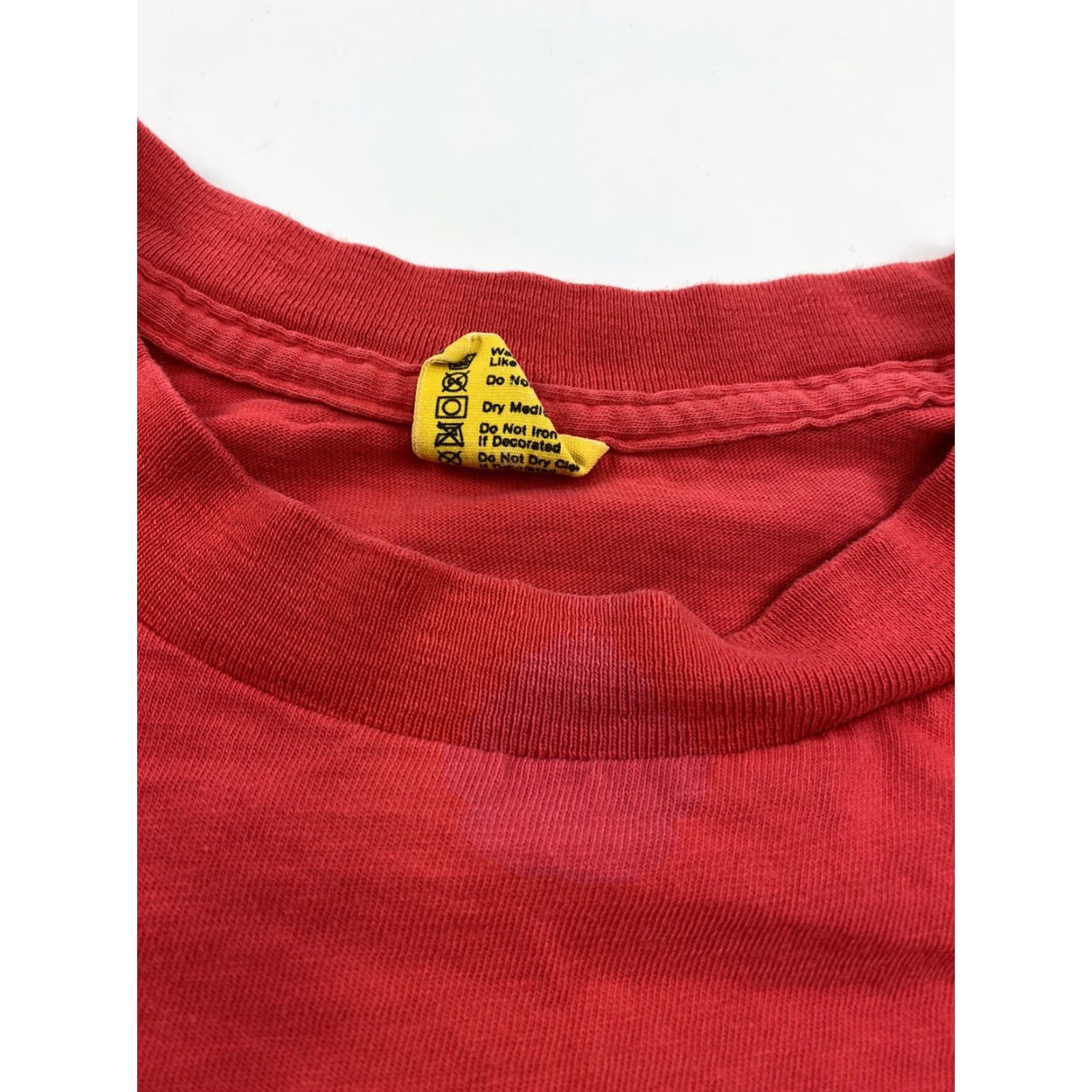 Vintage VINTAGE T Plus Long Sleeve T Shirt Mens Large Red Made in USA Size US L / EU 52-54 / 3 - 4 Thumbnail