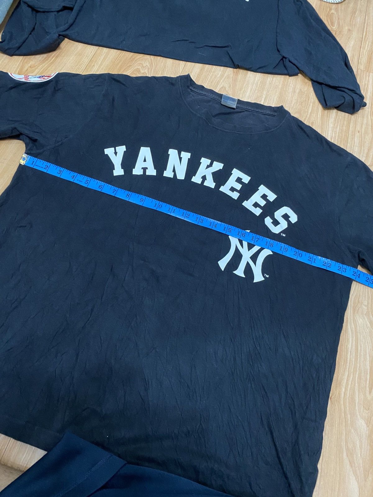 New York Yankees NEW YORK YANKEES BIG LOGO VERY RARE Size US XXL / EU 58 / 5 - 11 Thumbnail