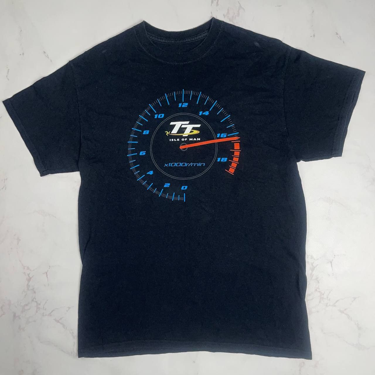 Vintage Vintage x band tee Isle of Man TT T-Shirt Medium Speedometer Size US M / EU 48-50 / 2 - 1 Thumbnail
