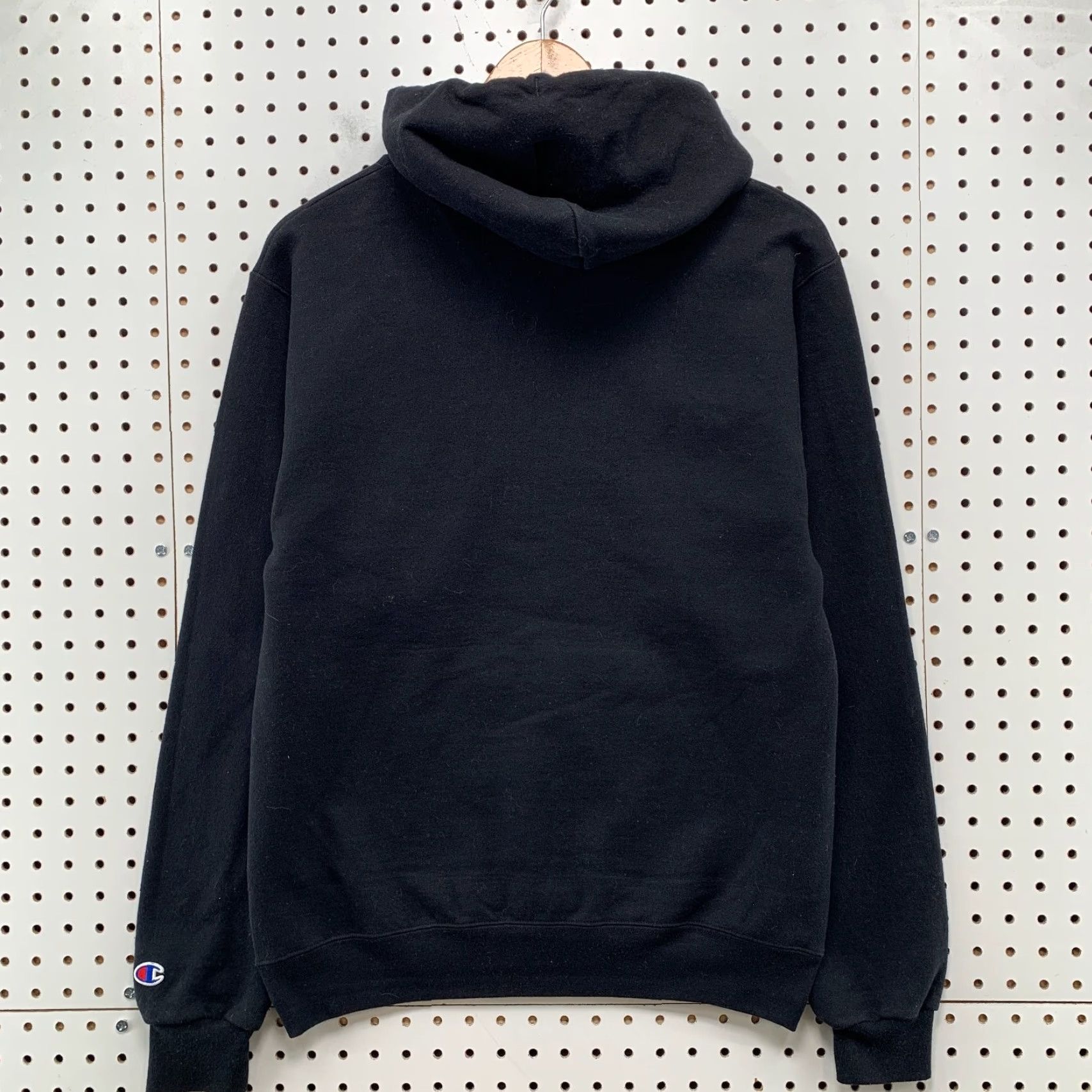 Champion VINTAGE Roosevelt University Hoodie Sweatshirt Men Small Black Champion NCAA Embroidered Size US S / EU 44-46 / 1 - 2 Thumbnail