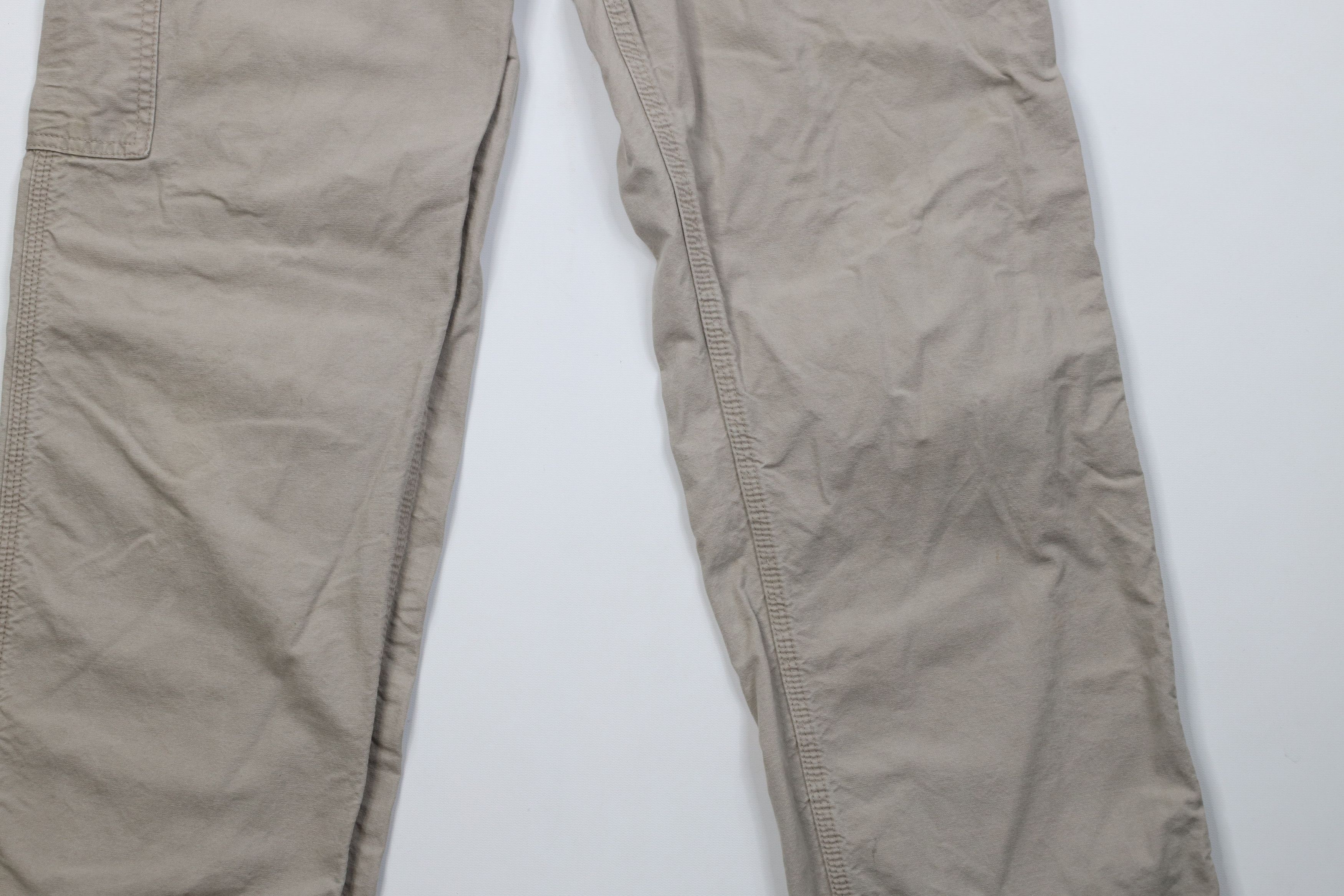 Carhartt Vintage Y2K Carhartt Canvas Relaxed Wide Leg Dungaree Pants Size US 34 / EU 50 - 4 Thumbnail
